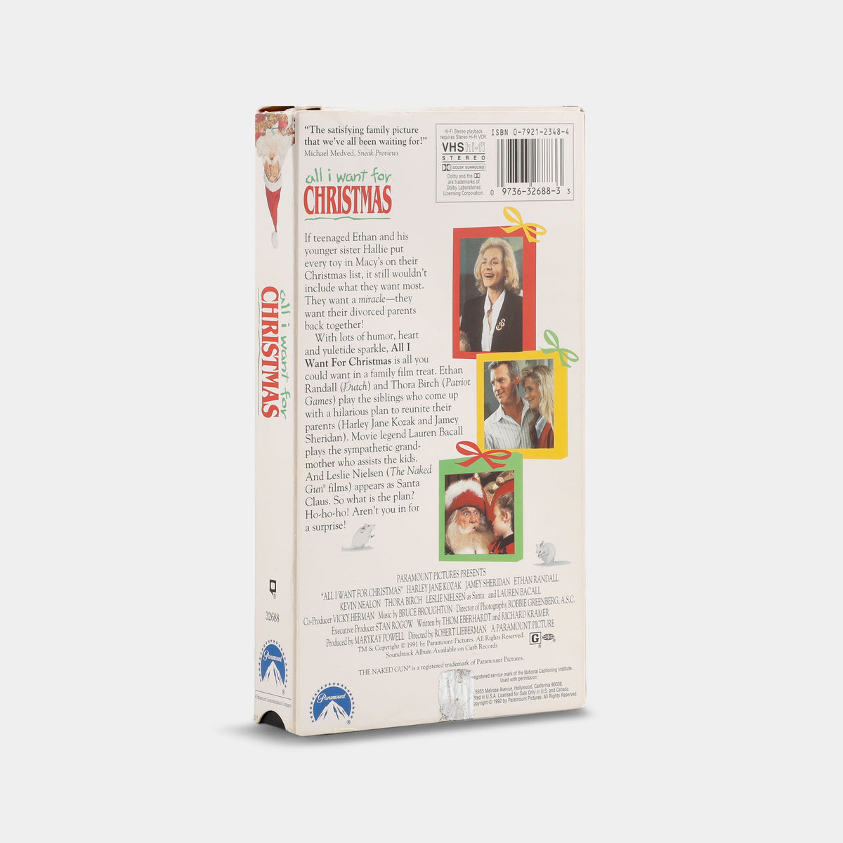 All I Want for Christmas VHS Tape