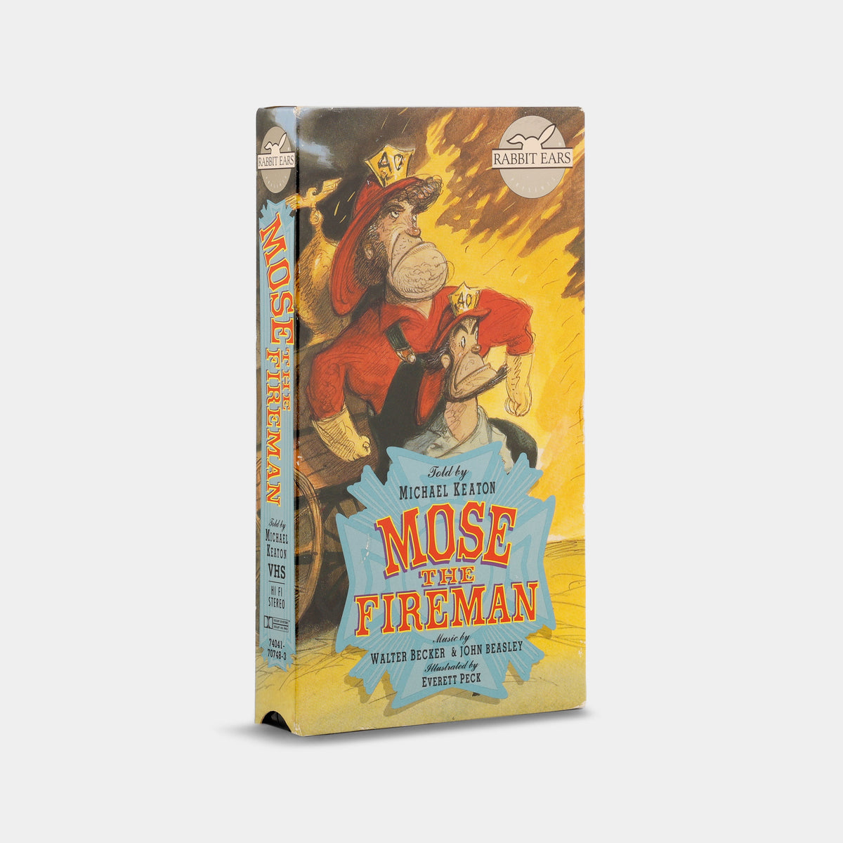 Mose the Fireman VHS Tape