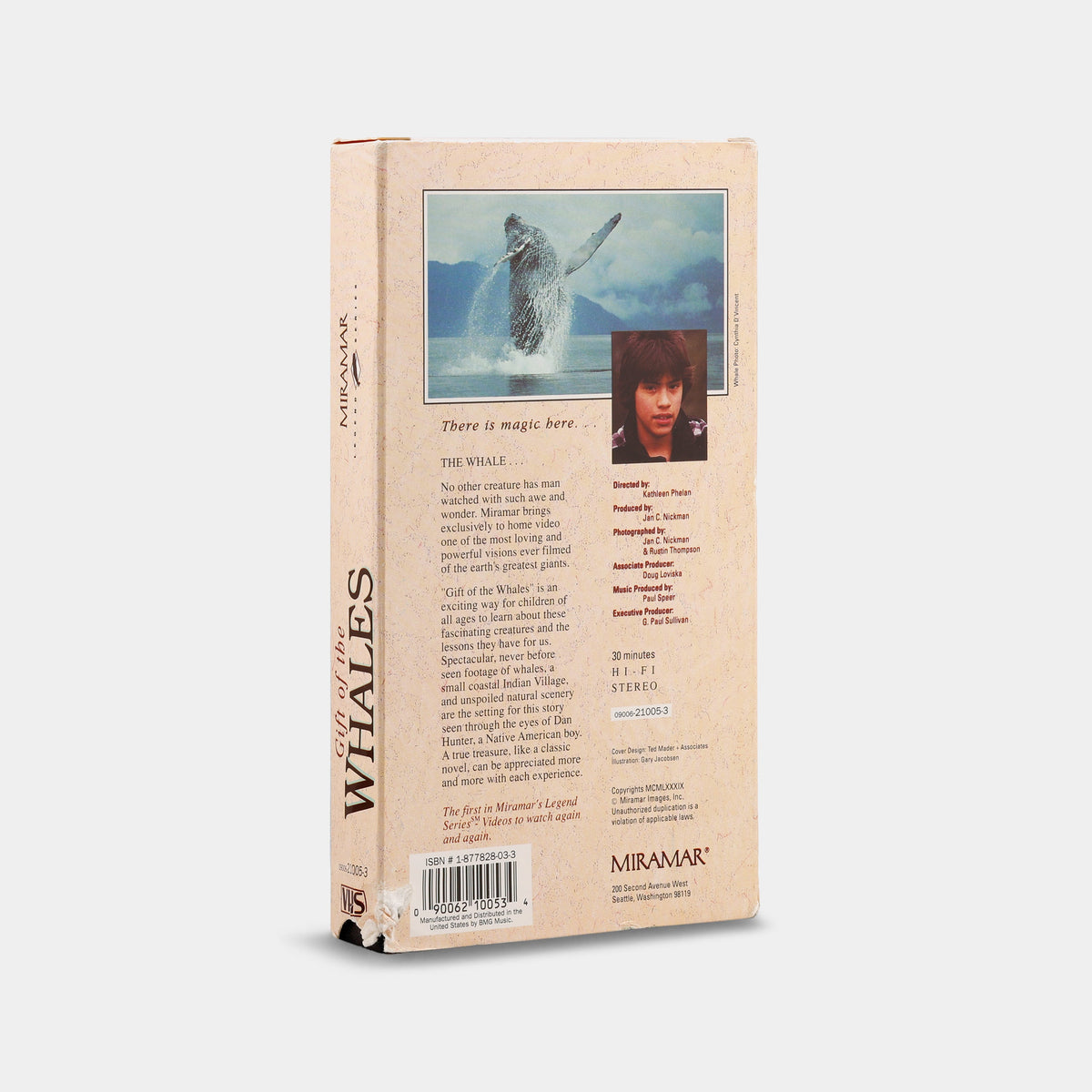 Gift of the Whales VHS Tape