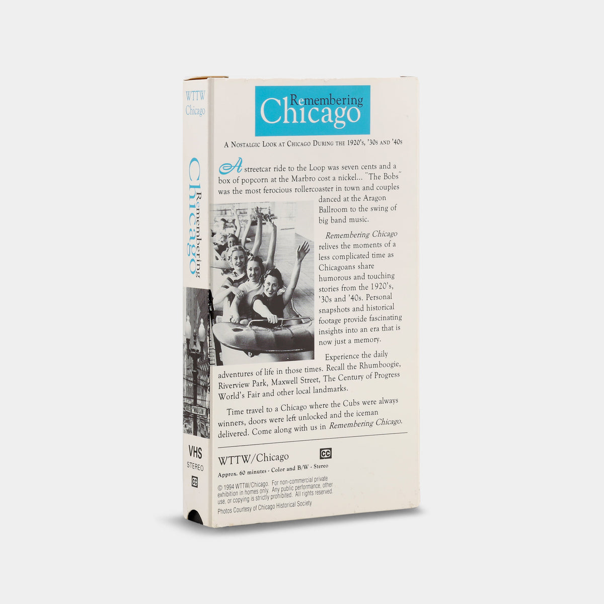 Remembering Chicago VHS Tape