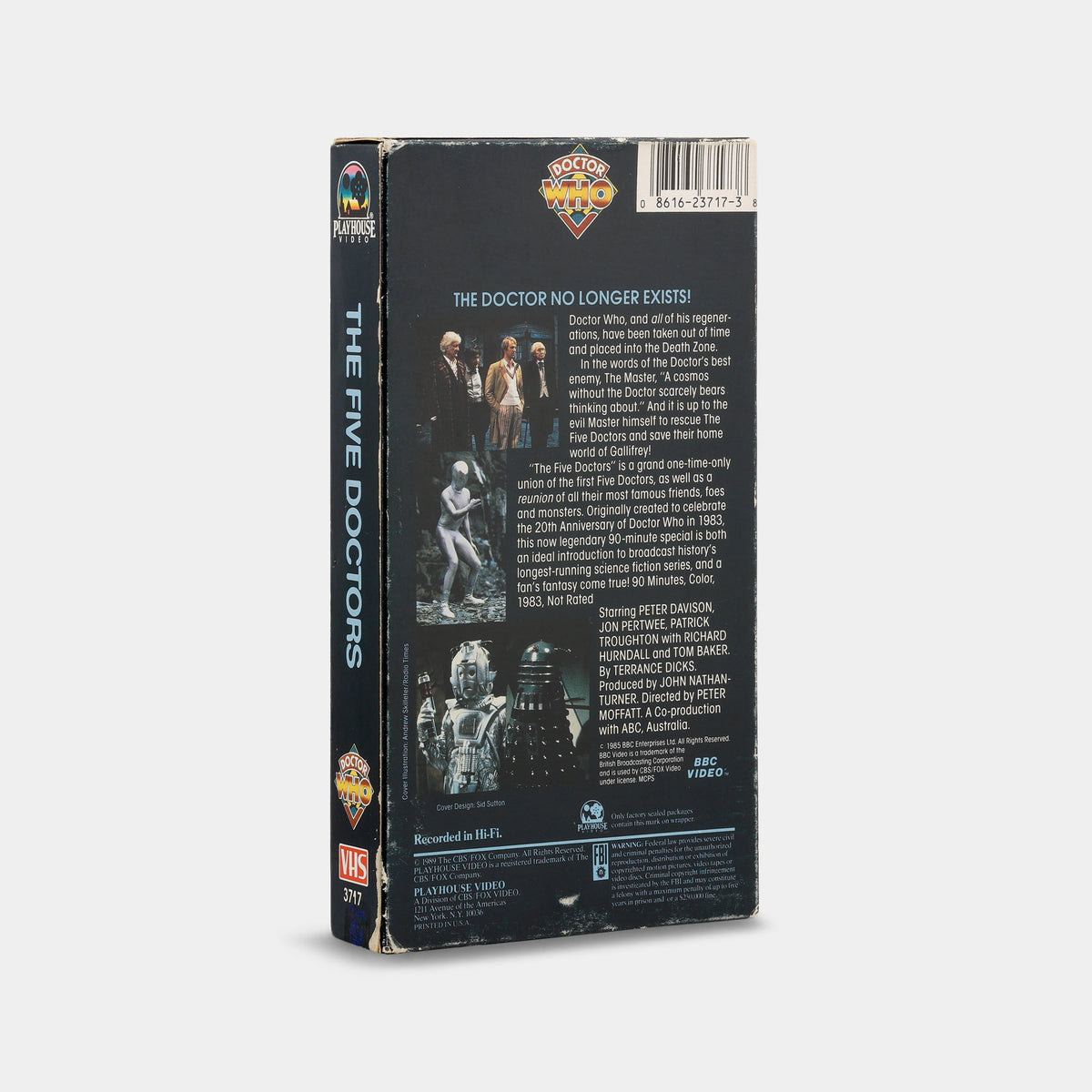 Doctor Who: The Five Doctors VHS Tape