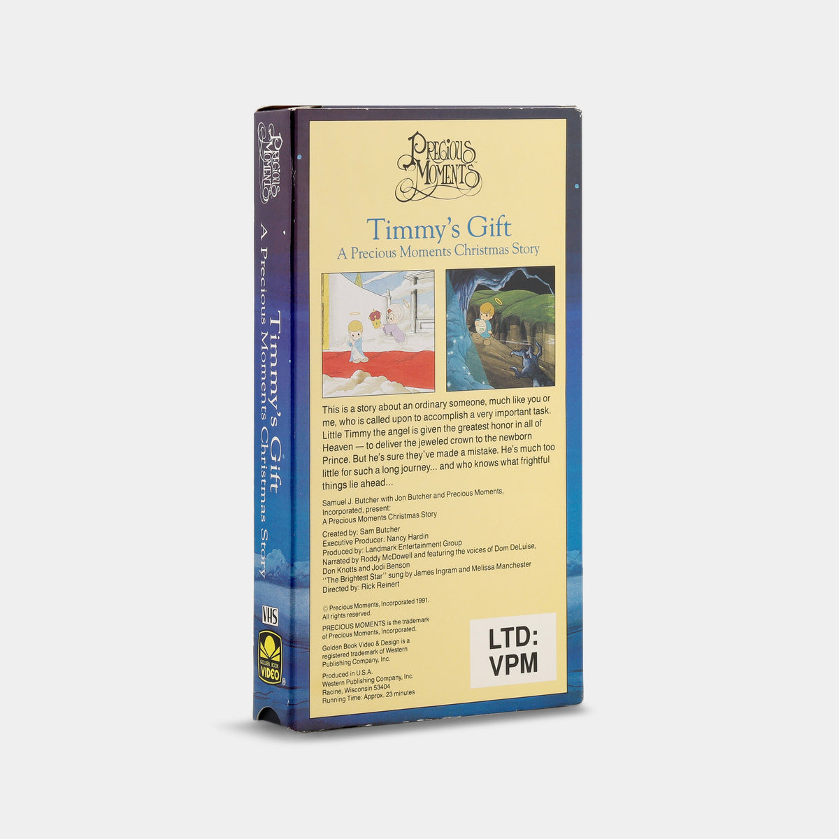Timmy's Gift: A Precious Moments Christmas Story VHS Tape