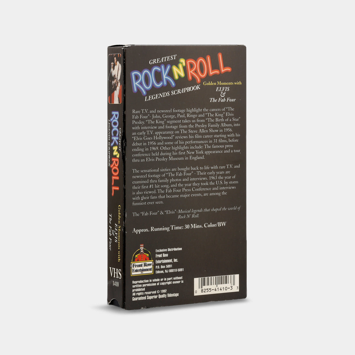 Greatest Rock 'N' Roll Legends Scrapbook: Golden Moments with Elvis & The Fab Four VHS Tape