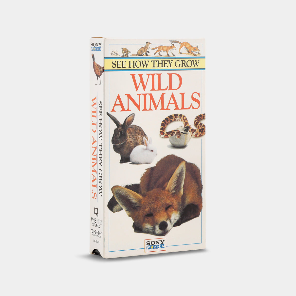 See How They Grow: Wild Animals VHS Tape