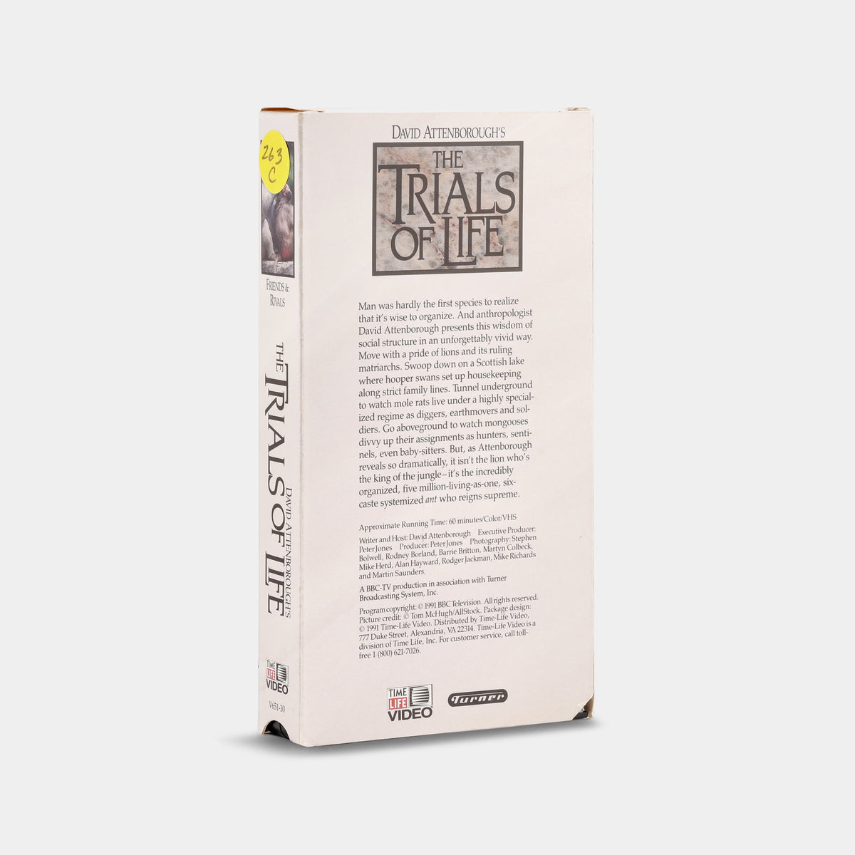 The Trials of Life: Friends & Rivals VHS Tape