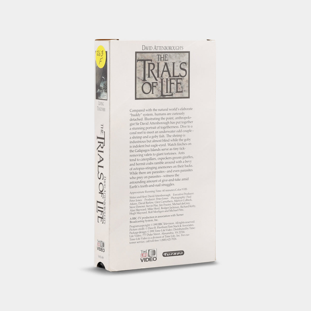 The Trials of Life: Living Together VHS Tape