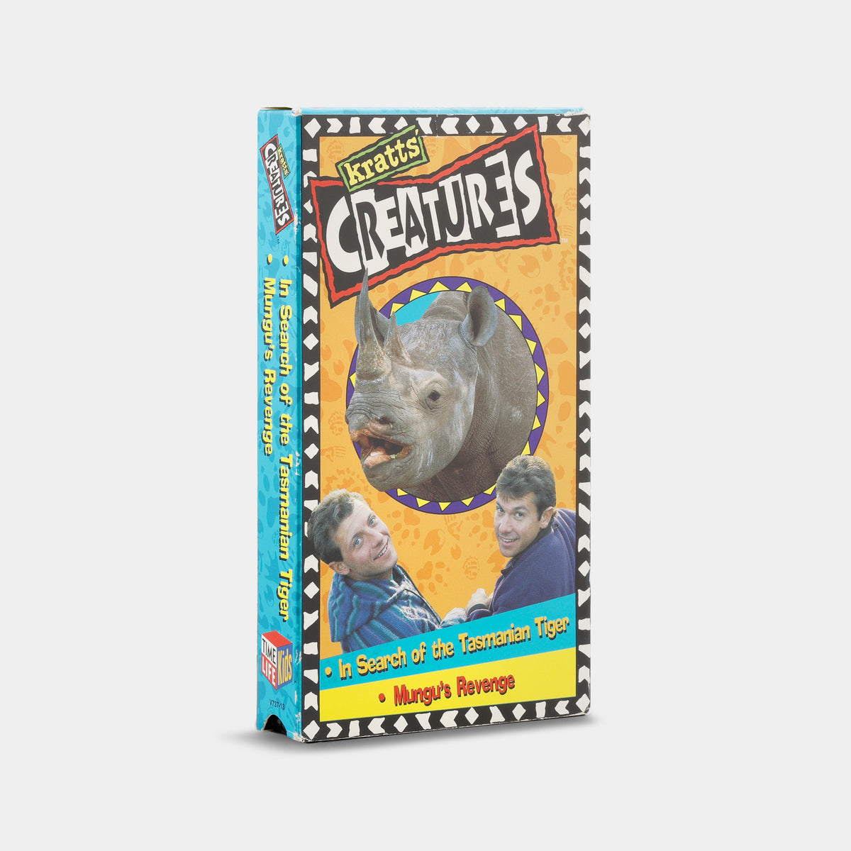 Kratts' Creatures: In Search of the Tasmanian Tiger / Mungu's Revenge VHS Tape