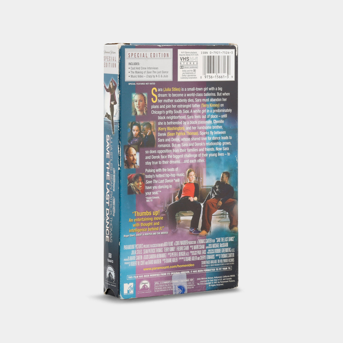 Save the Last Dance (Special Edition) VHS Tape