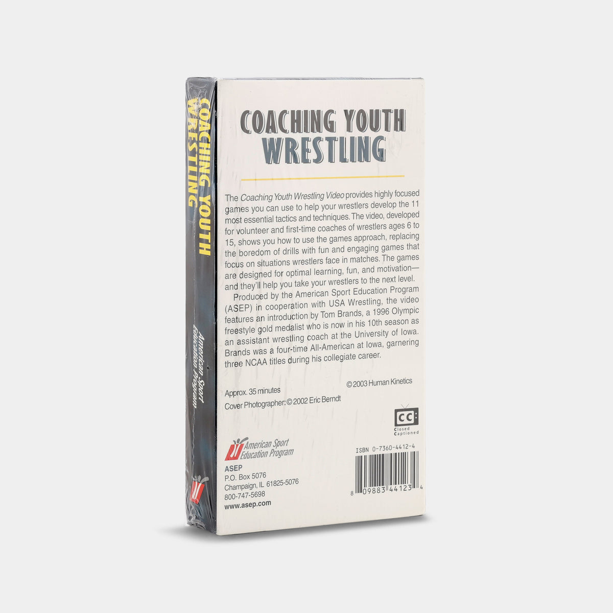 Coaching Youth Wrestling (Sealed) VHS Tape