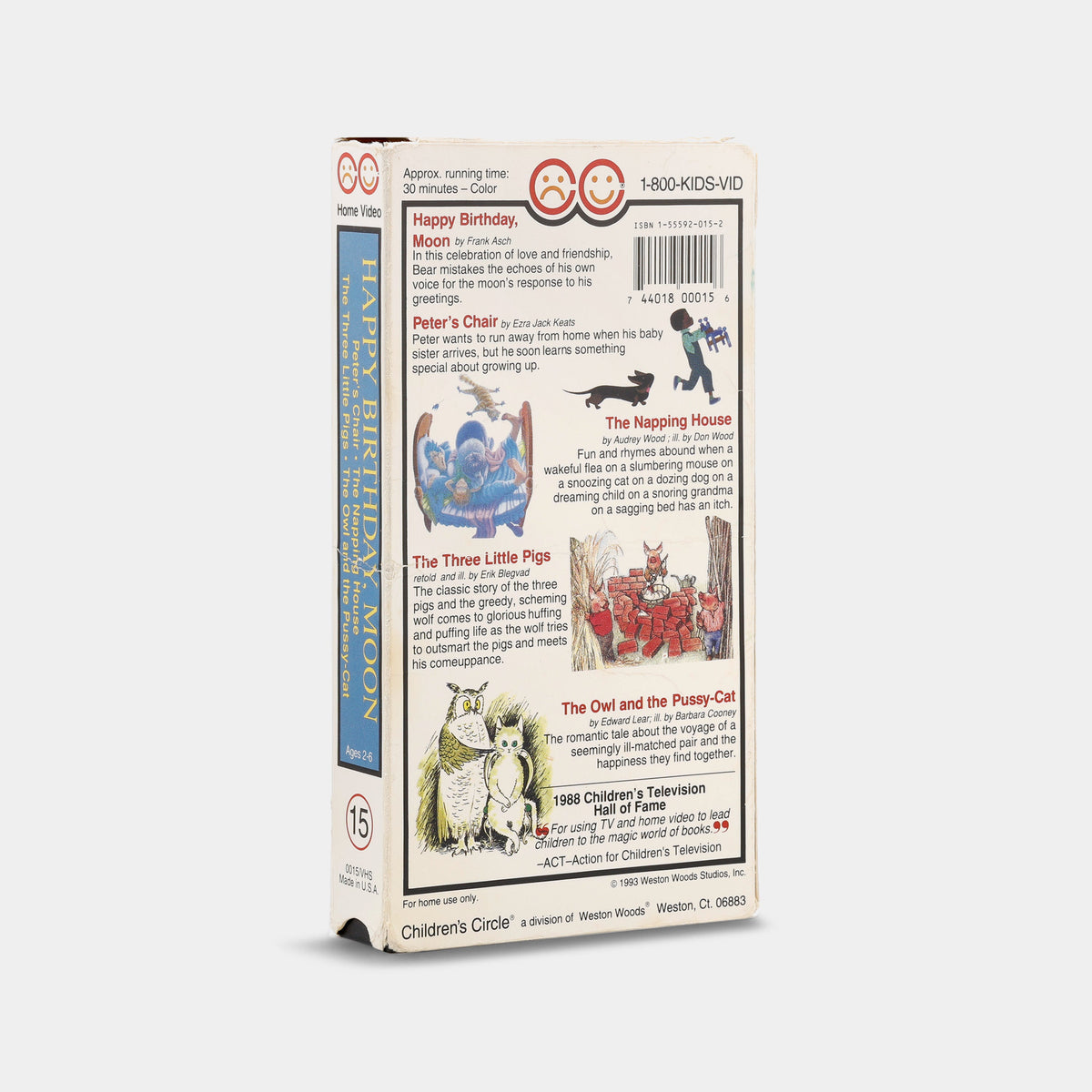 Happy Birthday, Moon and Other Stories VHS Tape