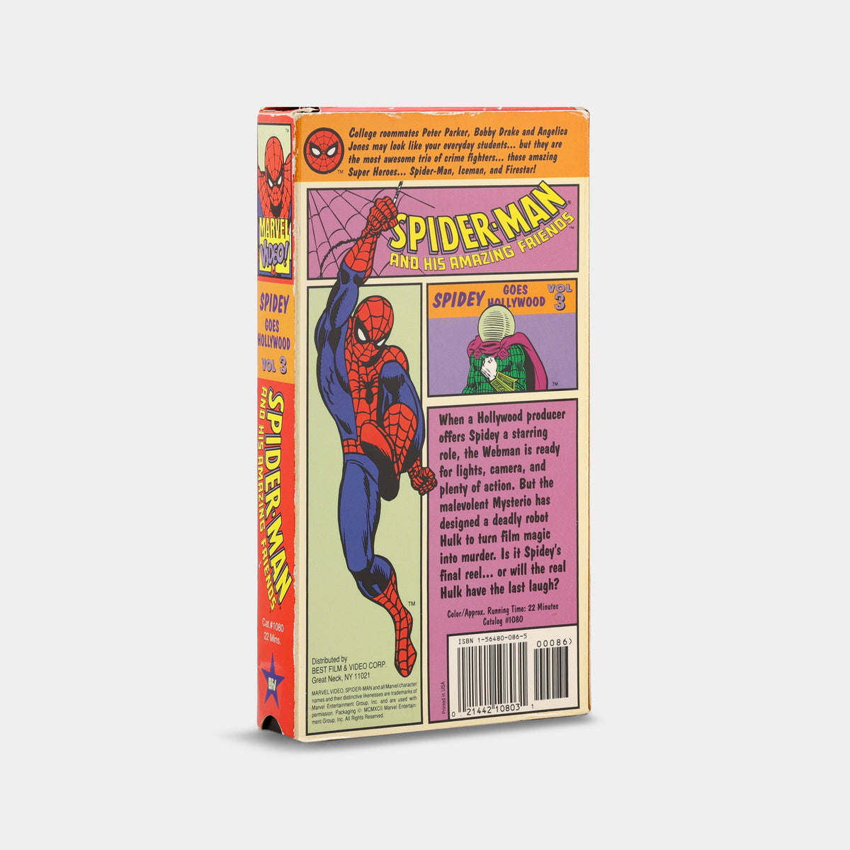 Spider-Man and His Amazing Friends: Spidey Goes Hollywood VHS Tape