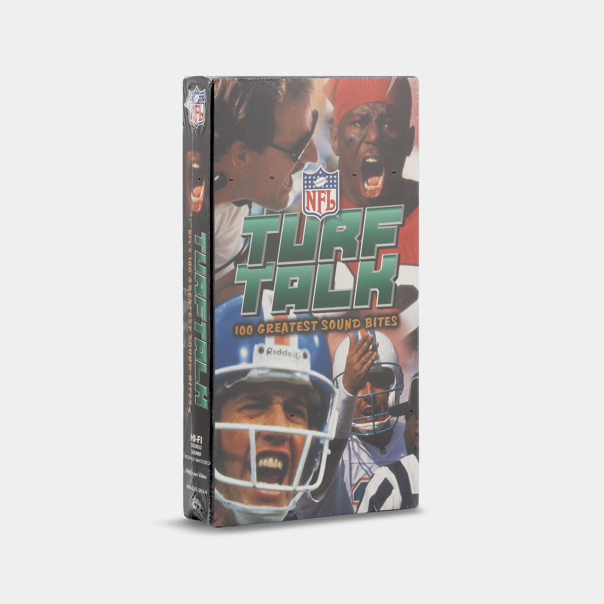 Turf Talk: NFL's 100 Greatest Soundbites (Sealed) VHS Tape