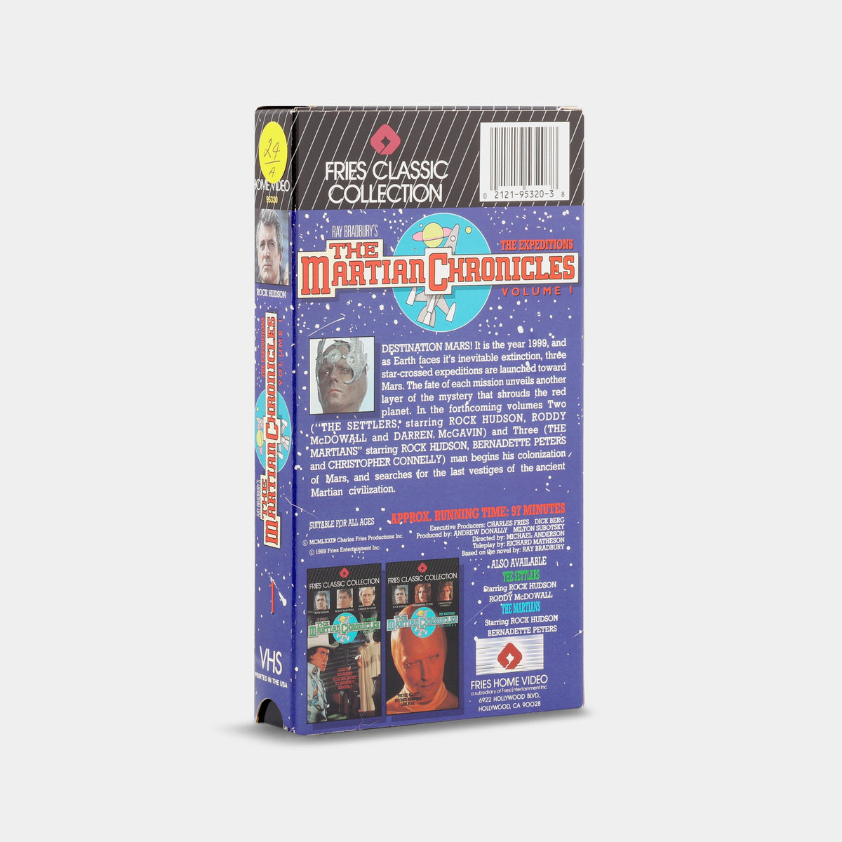 The Martian Chronicles: The Expeditions, Volume 1 VHS Tape