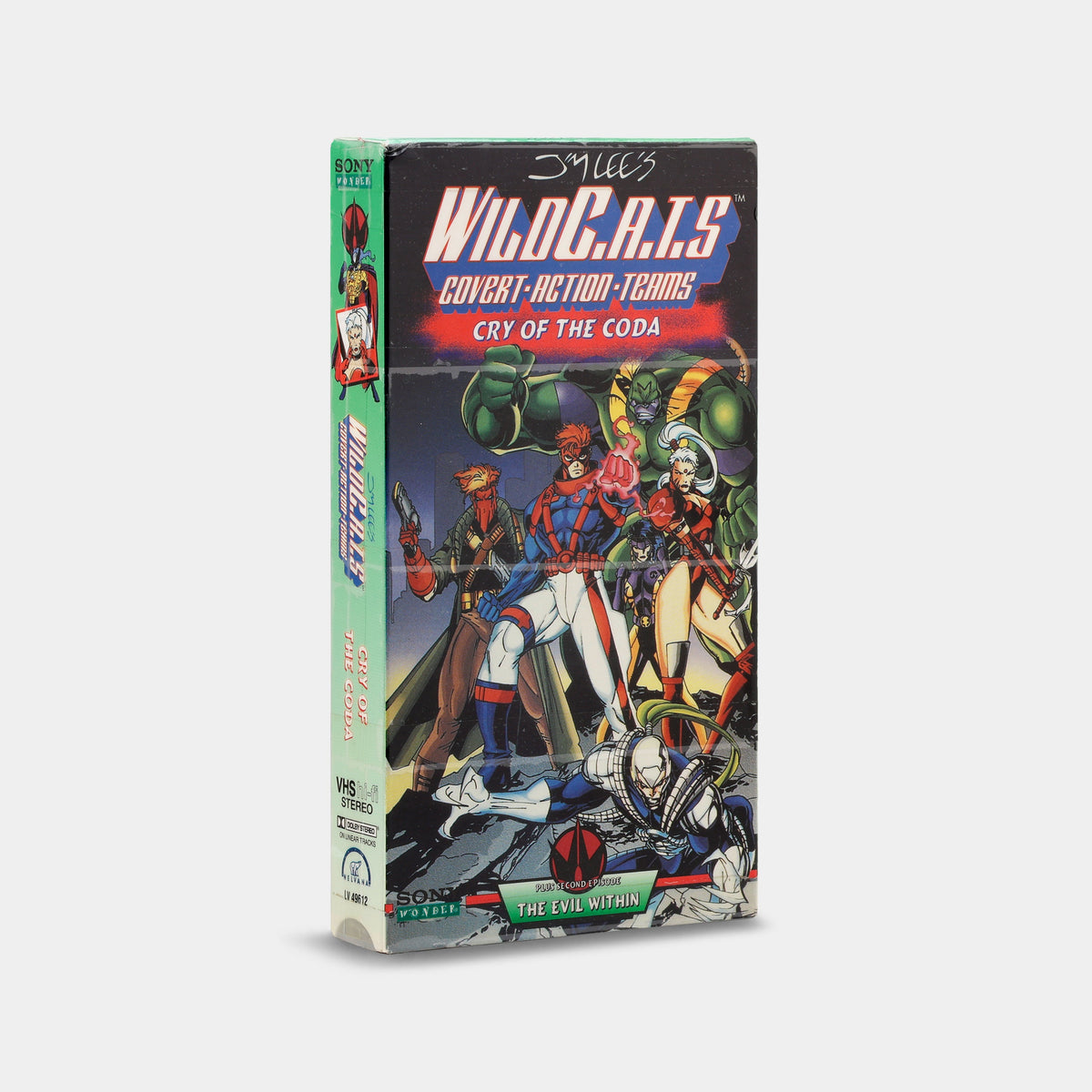 WildC.A.T.s: Cry of the Coda / The Evil Within VHS Tape