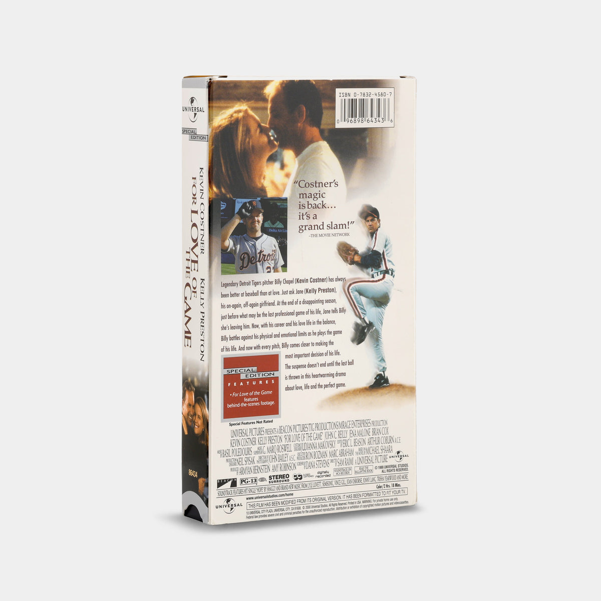 For Love of the Game (Special Edition) VHS Tape