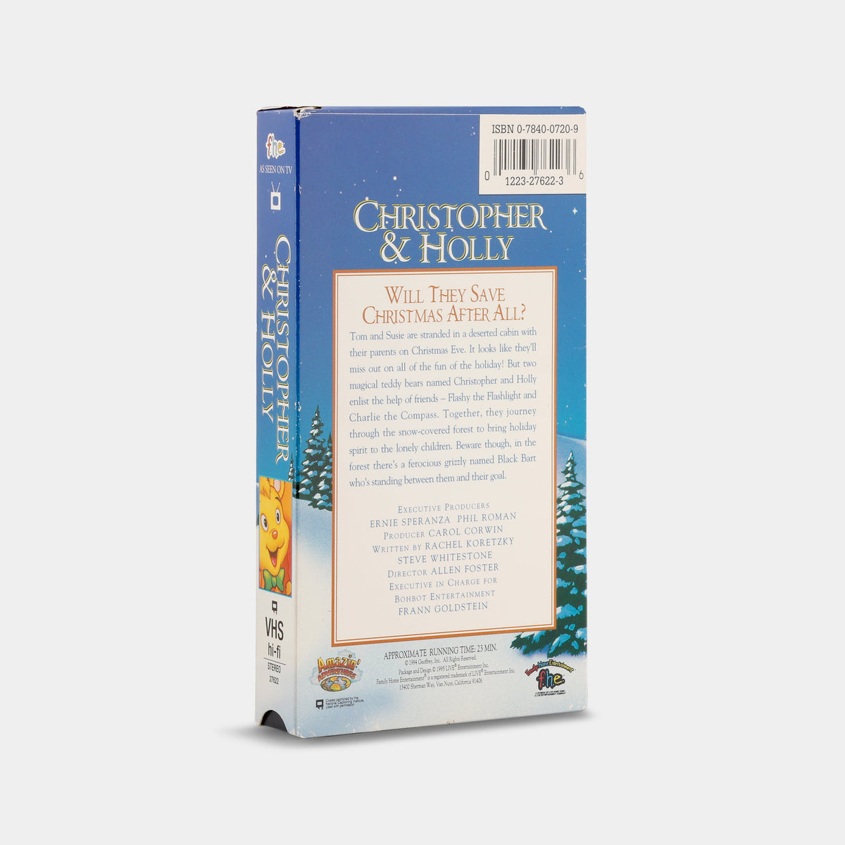 Christopher & Holly VHS Tape