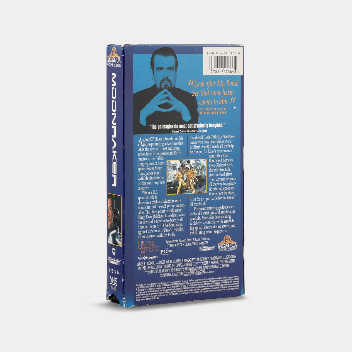 James Bond 007: Moonraker VHS Tape