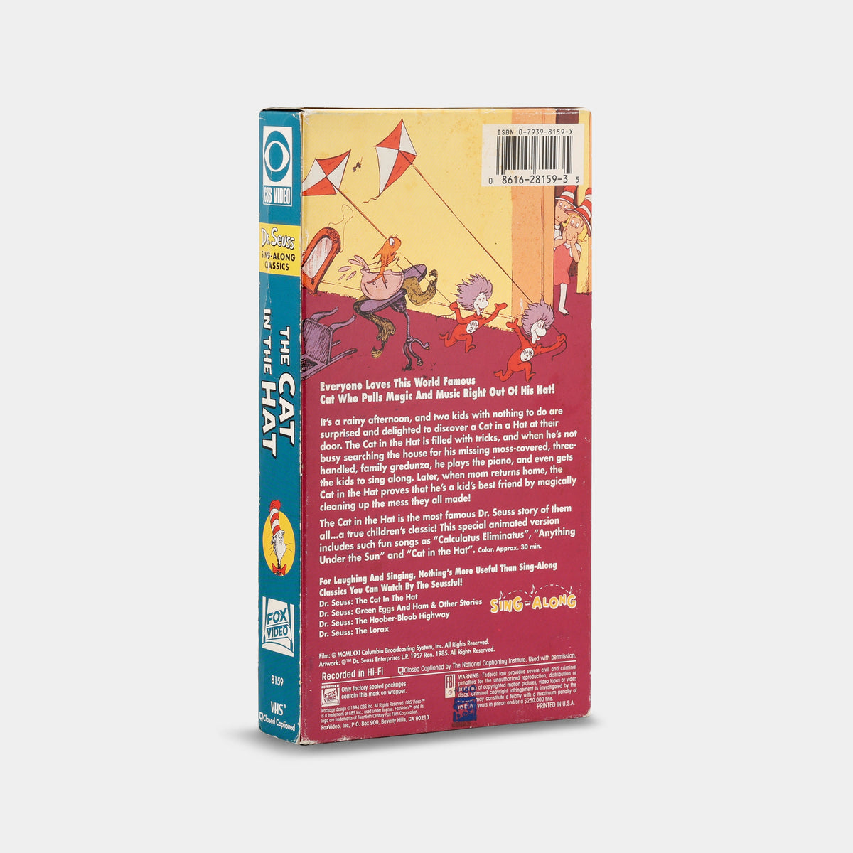 Dr. Seuss: The Cat in the Hat VHS Tape