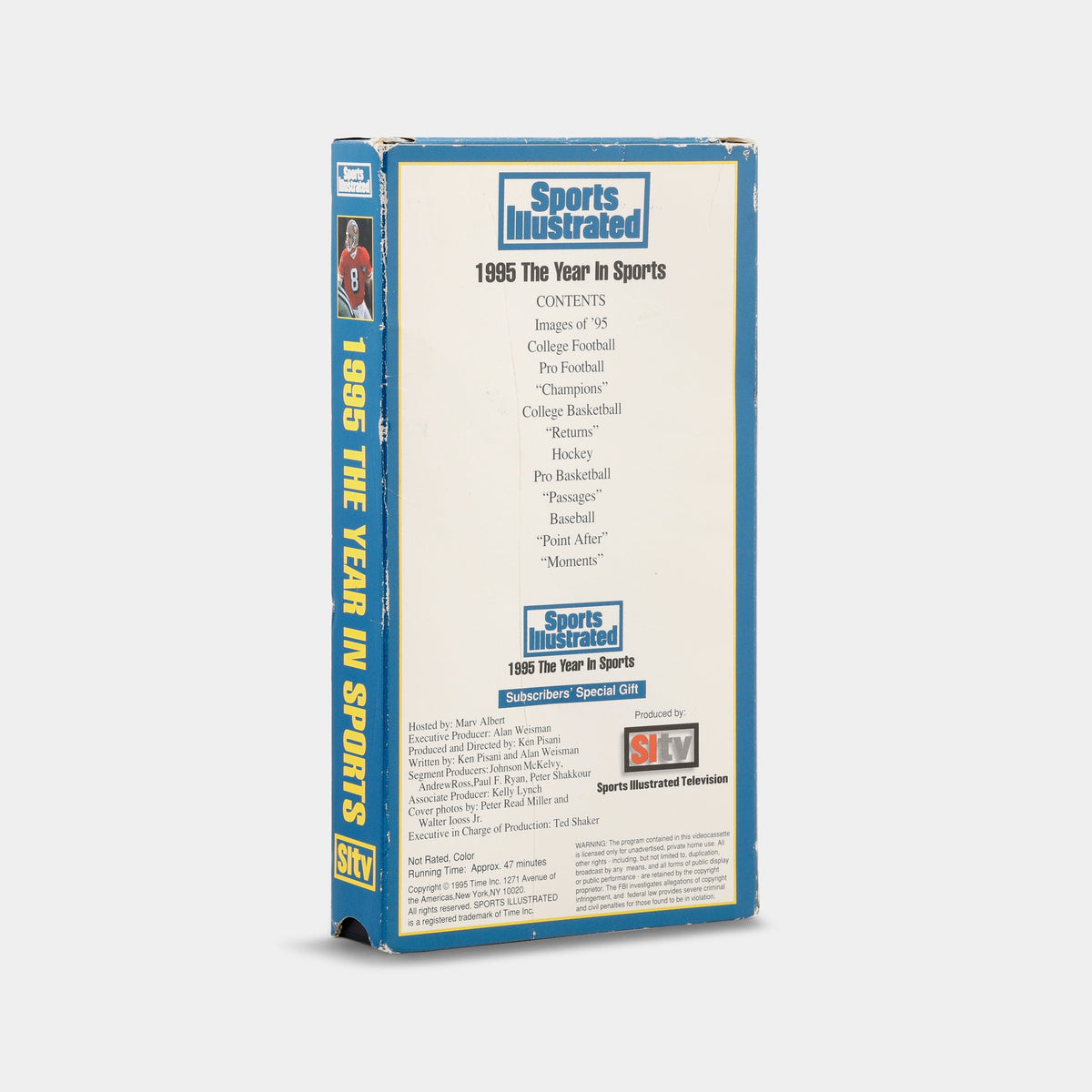 Sports Illustrated: 1995 The Year in Sports VHS Tape