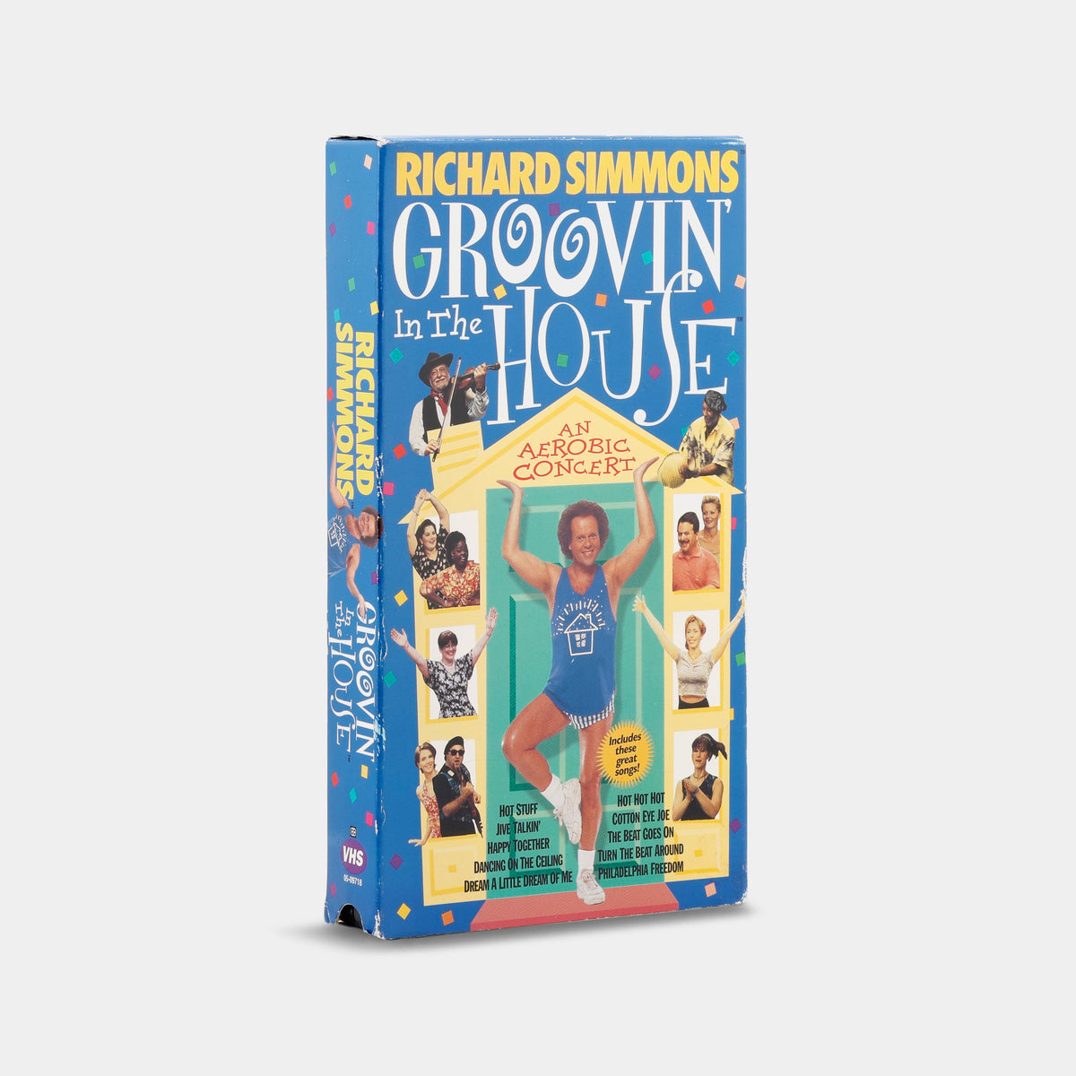 Richard Simmons: Groovin' in the House VHS Tape