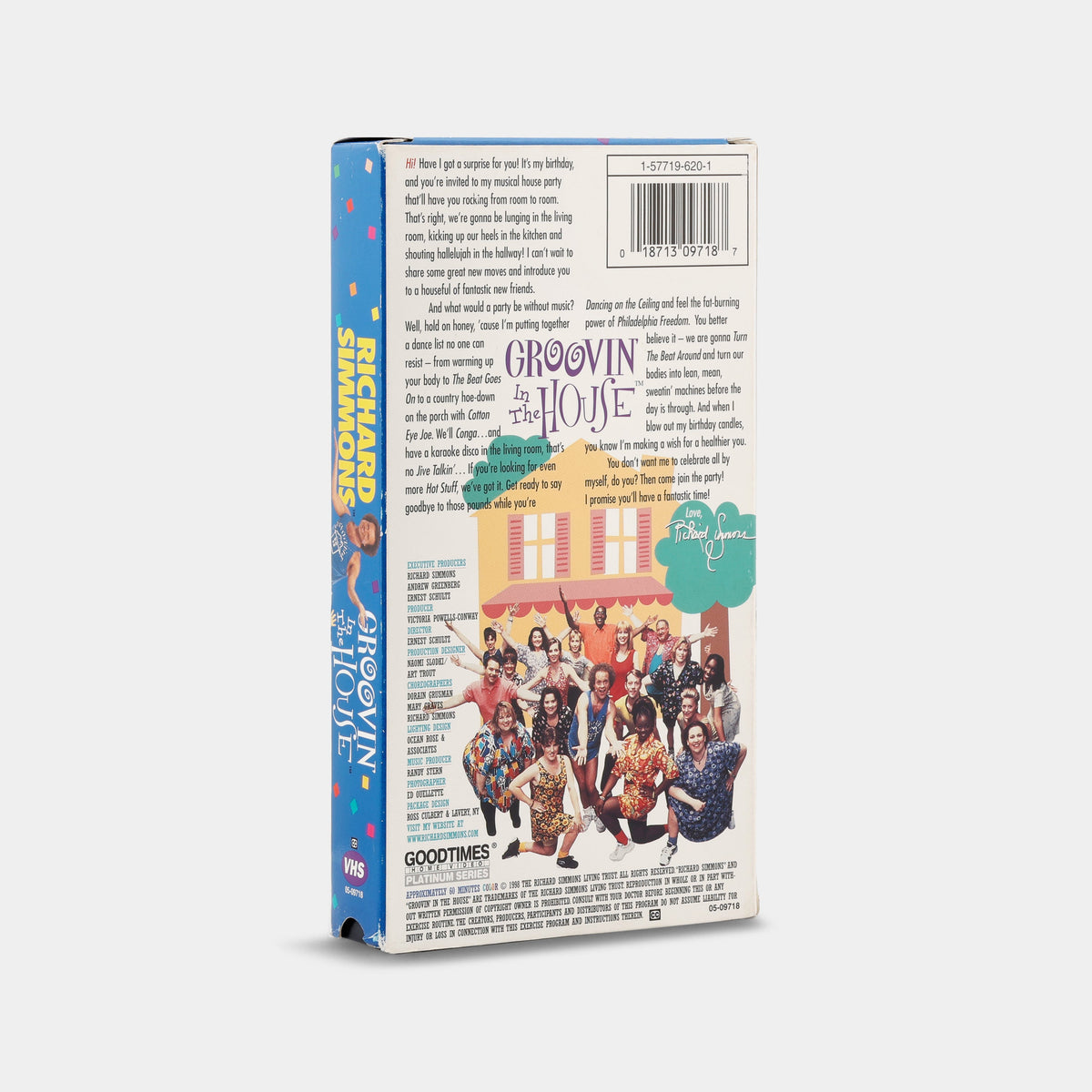 Richard Simmons: Groovin' in the House VHS Tape