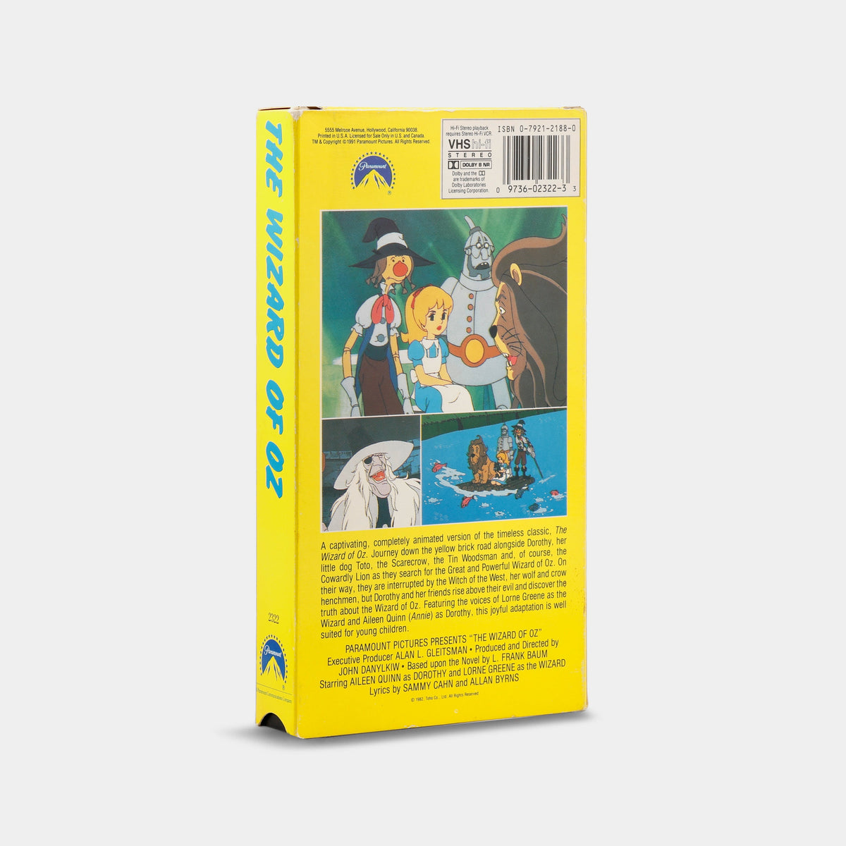 The Wizard of Oz VHS Tape