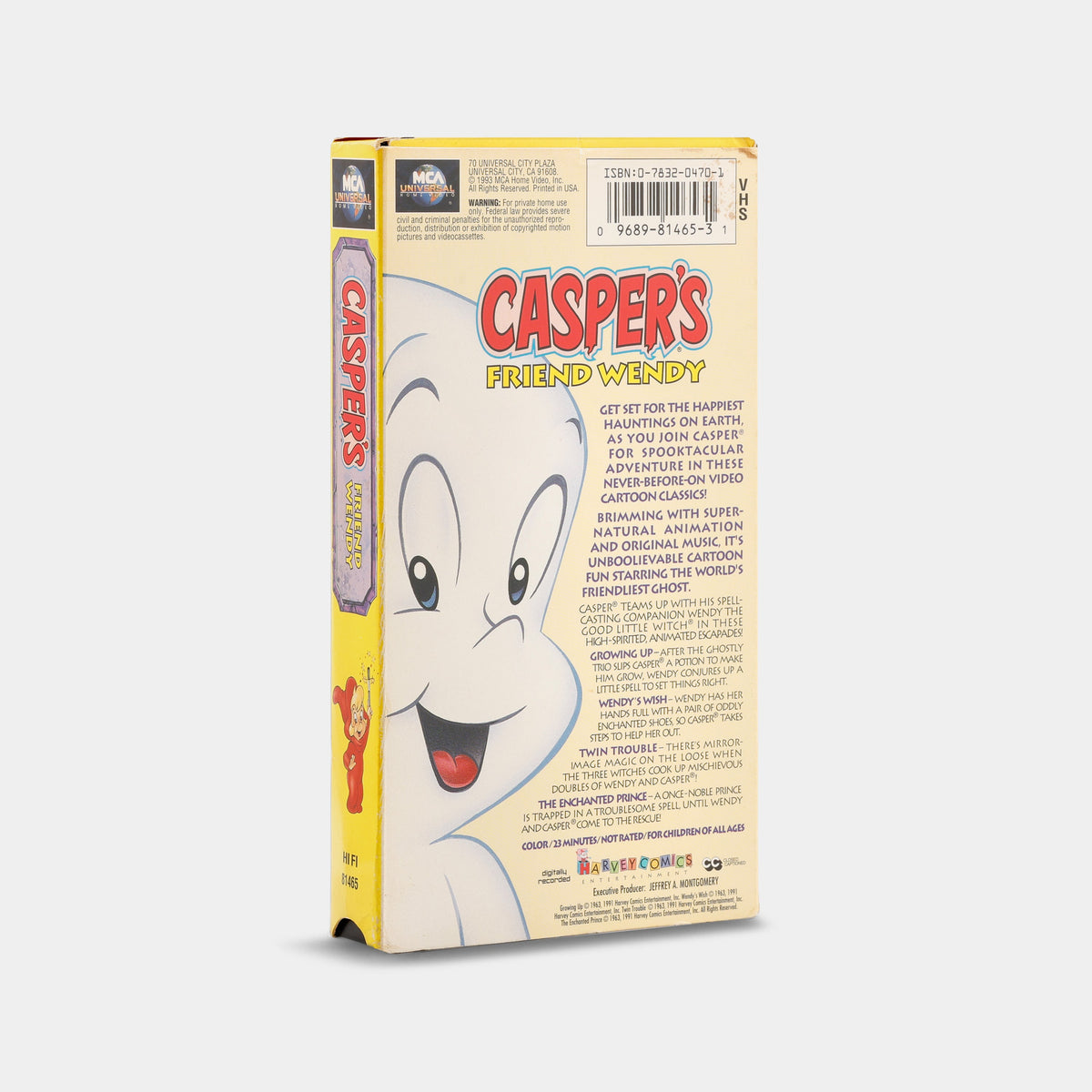 Casper's Friend Wendy VHS Tape