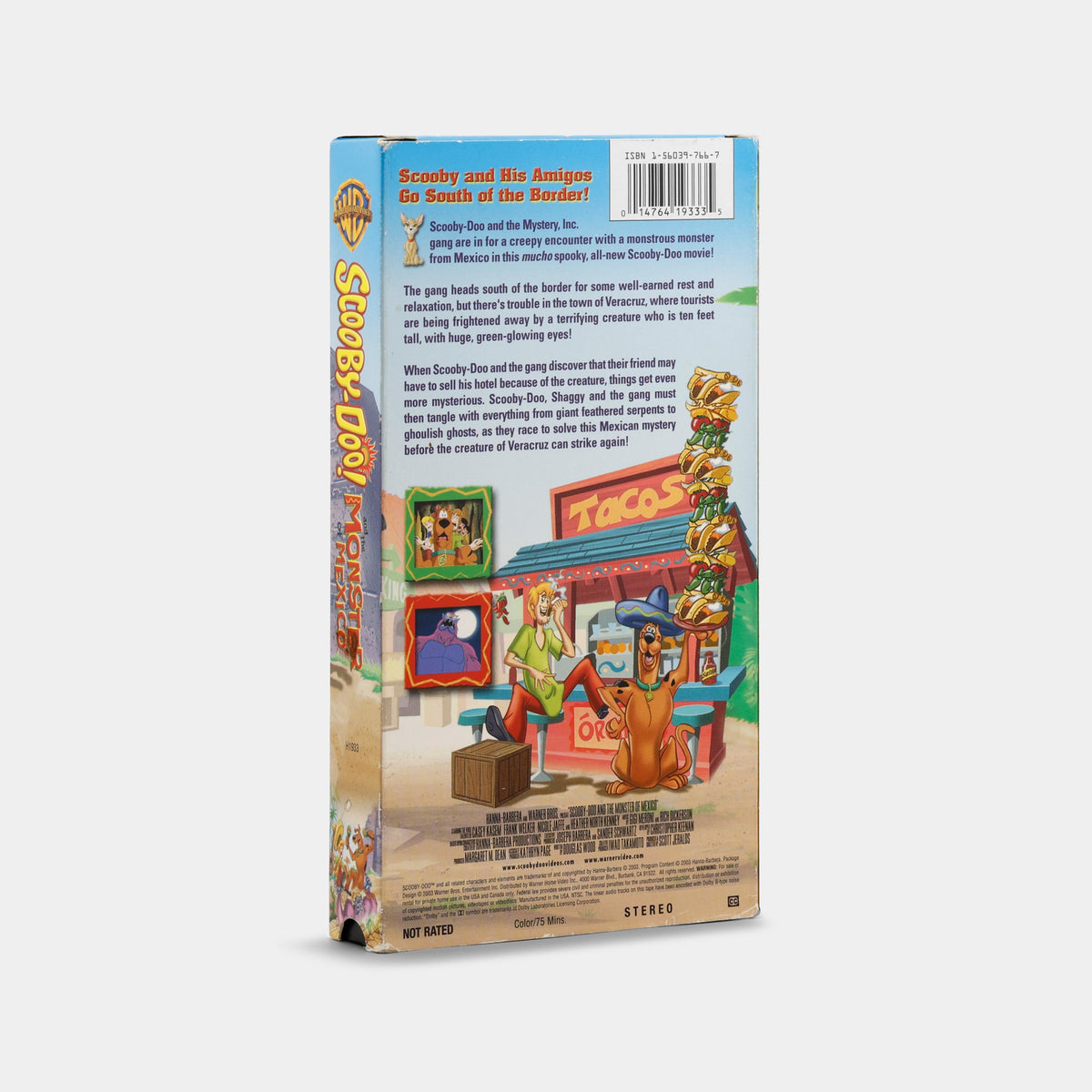Scooby-Doo and the Monster of Mexico VHS Tape