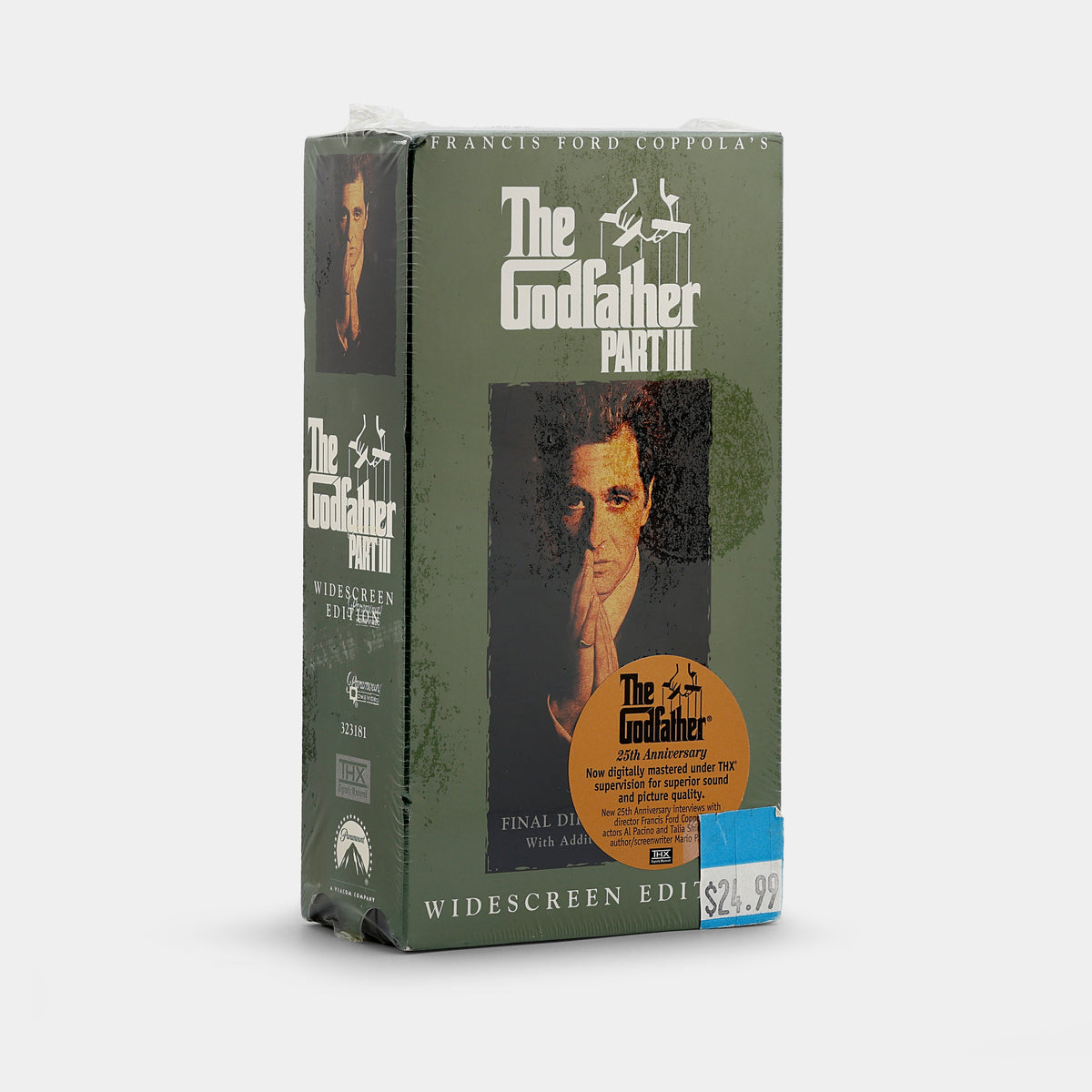 The Godfather Part III (Director's Cut, Widescreen, Sealed) VHS Tape