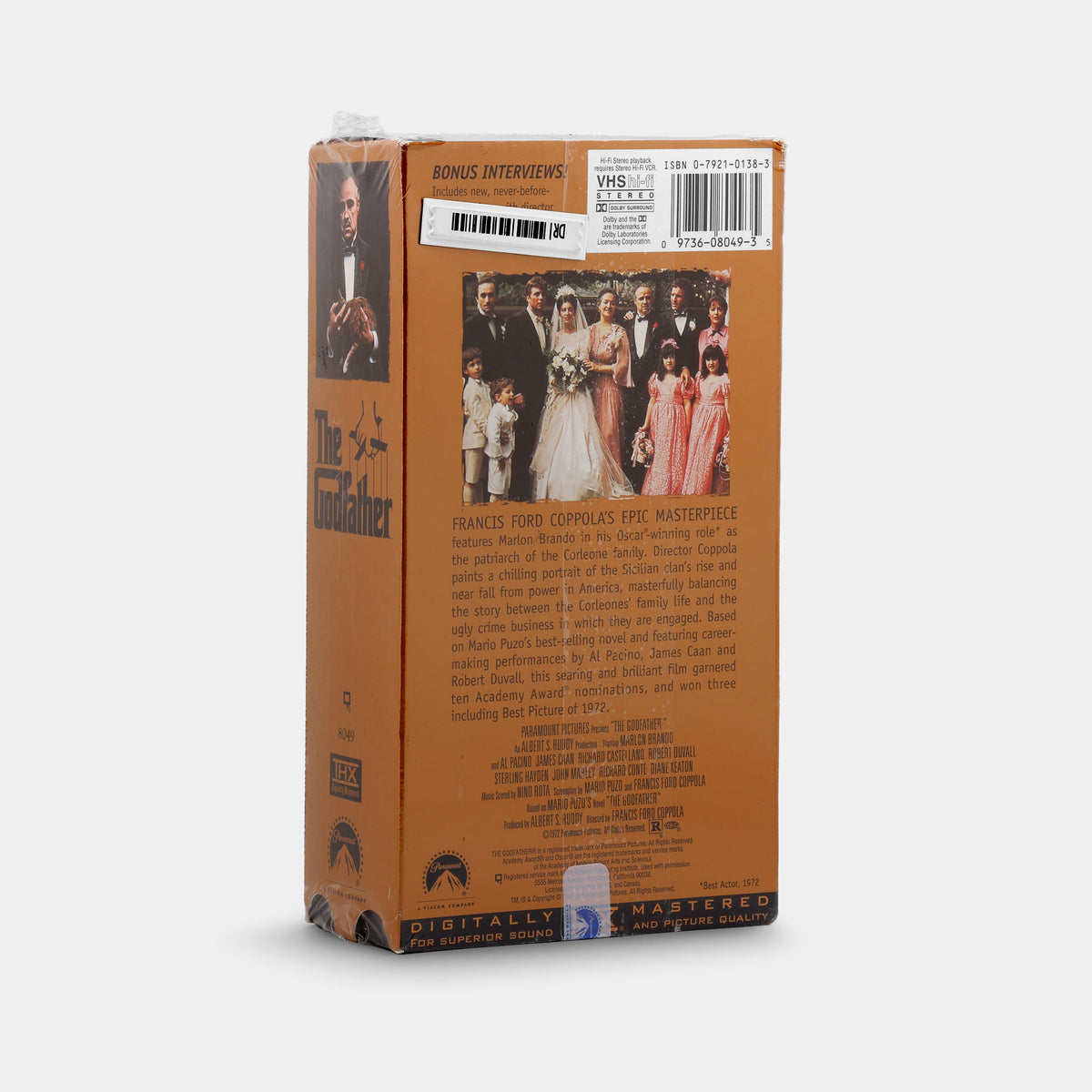 The Godfather (Sealed) VHS Tape
