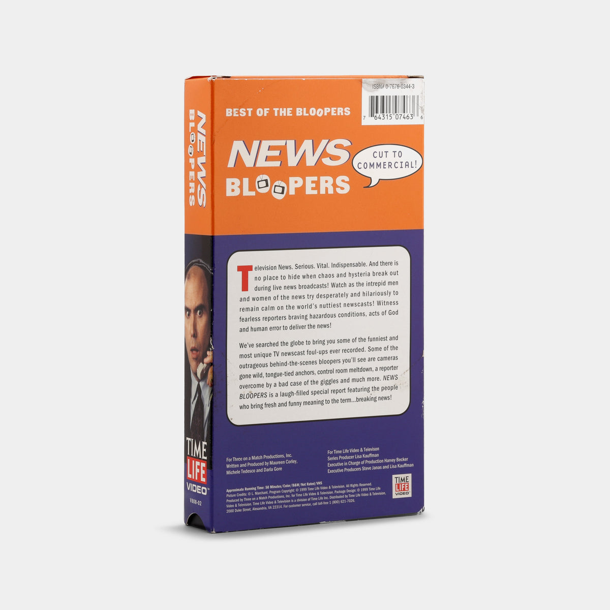 News Bloopers VHS Tape