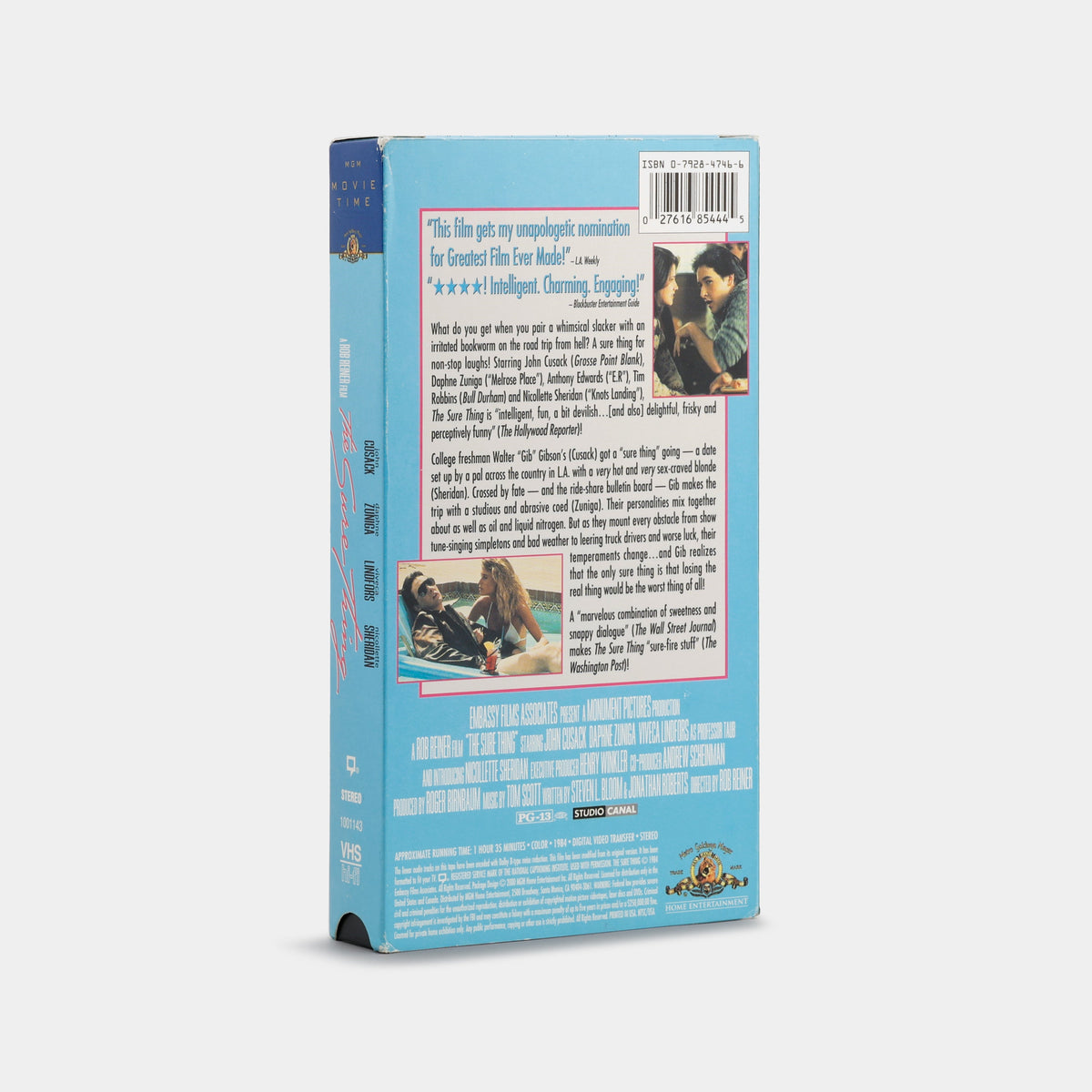The Sure Thing VHS Tape
