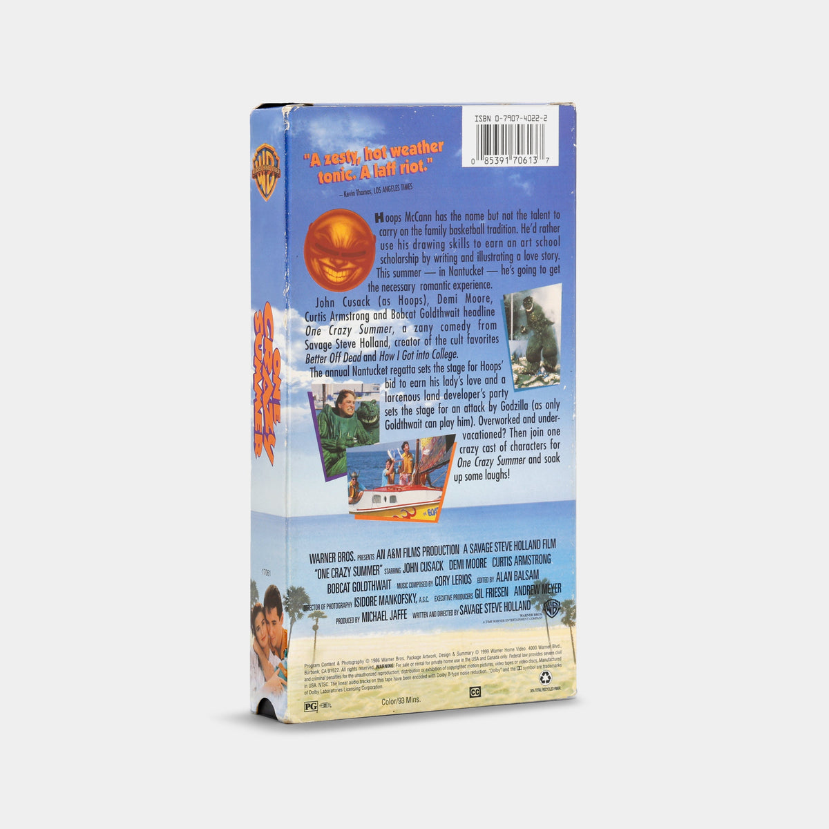 One Crazy Summer VHS Tape
