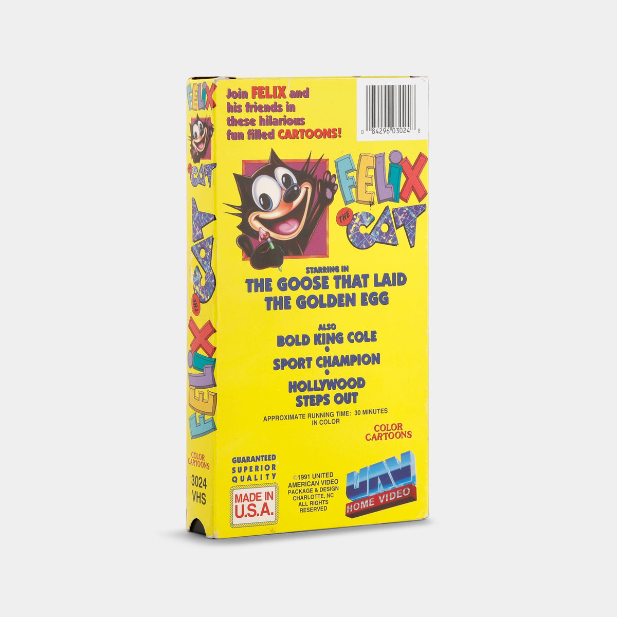 Felix the Cat VHS Tape