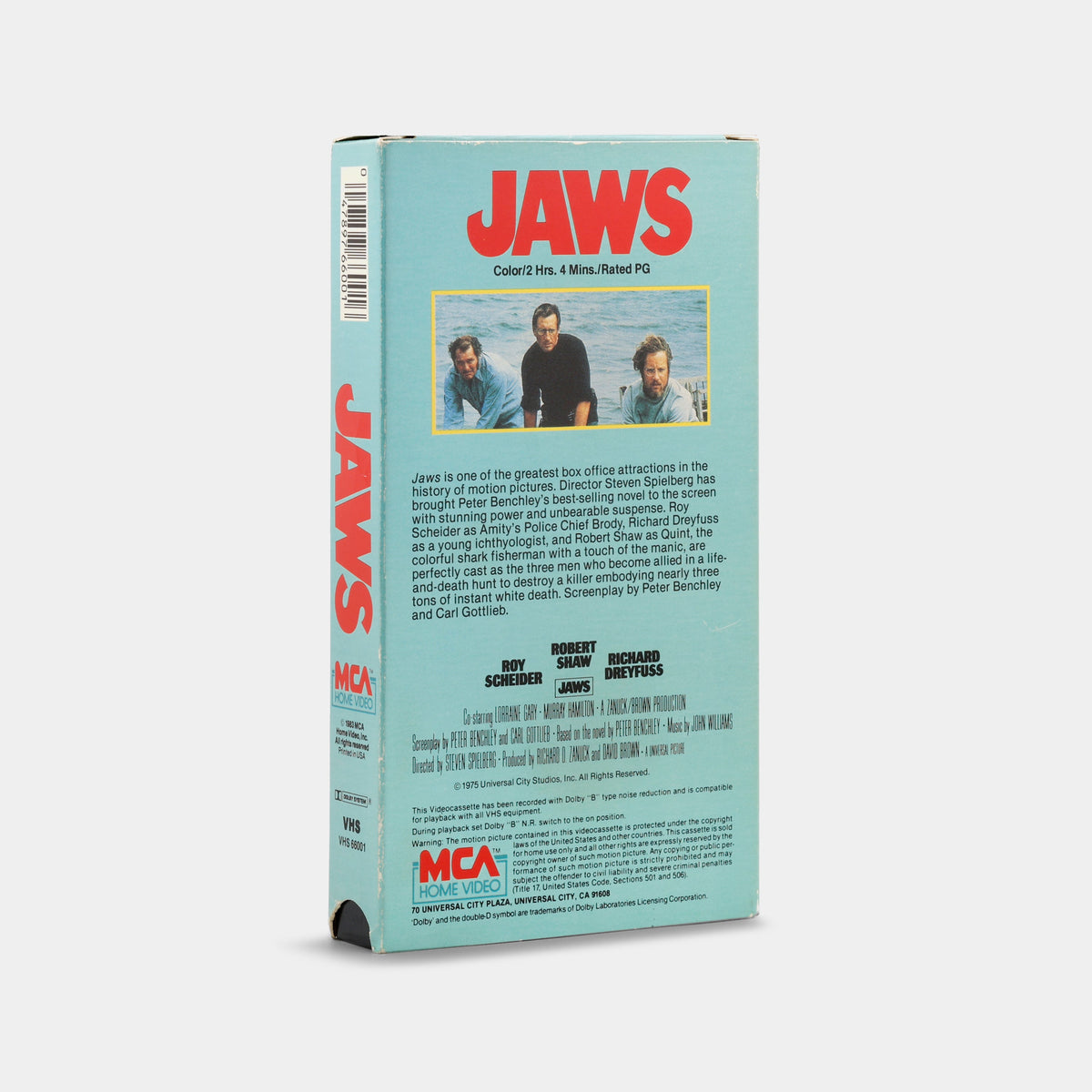 Jaws VHS Tape