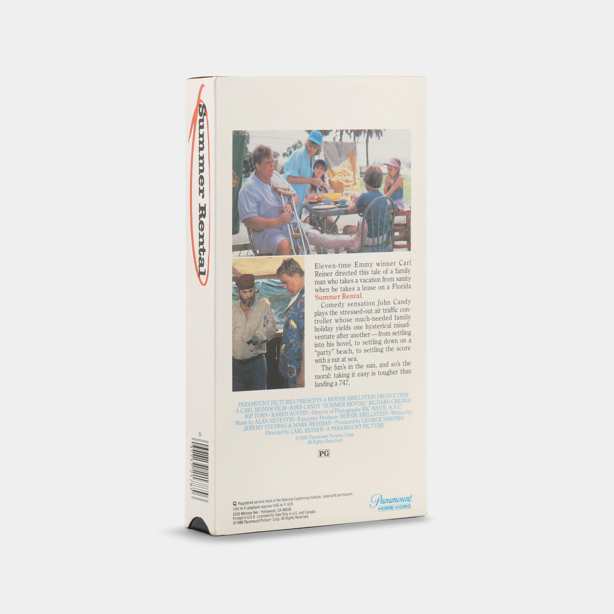 Summer Rental VHS Tape