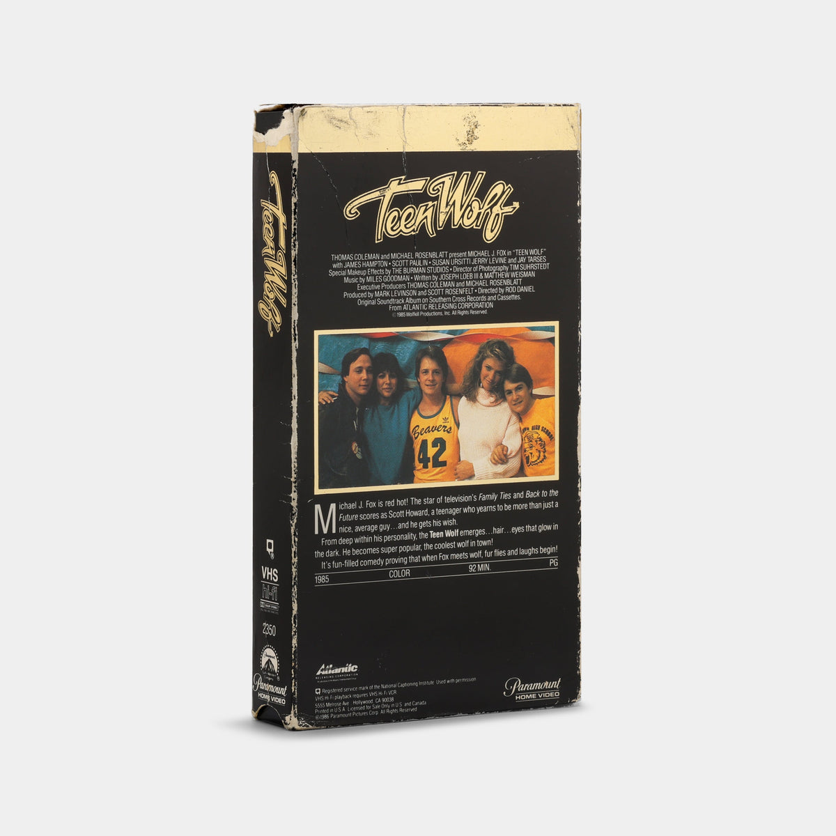 Teen Wolf VHS Tape