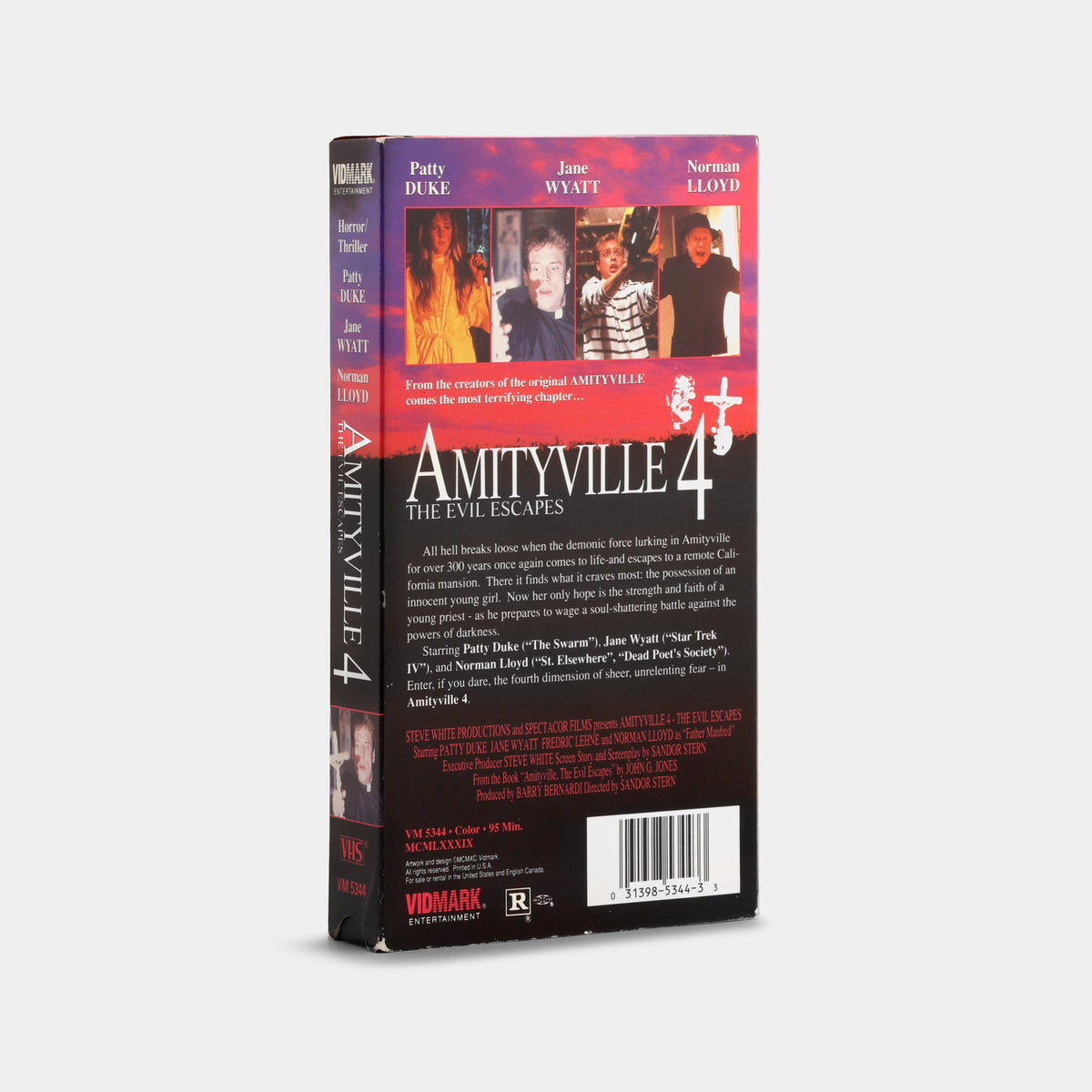 Amityville 4: The Evil Escapes VHS Tape