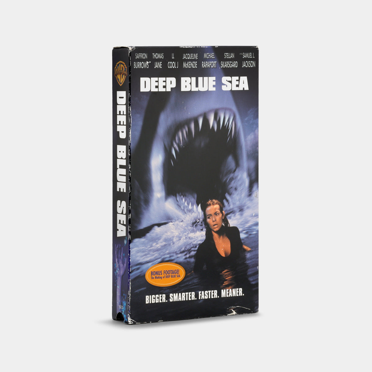 Deep Blue Sea VHS Tape