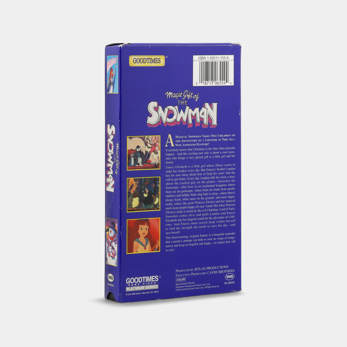 Magic Gift of the Snowman VHS Tape