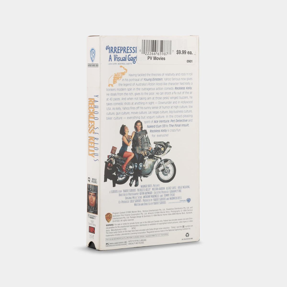 Reckless Kelly VHS Tape