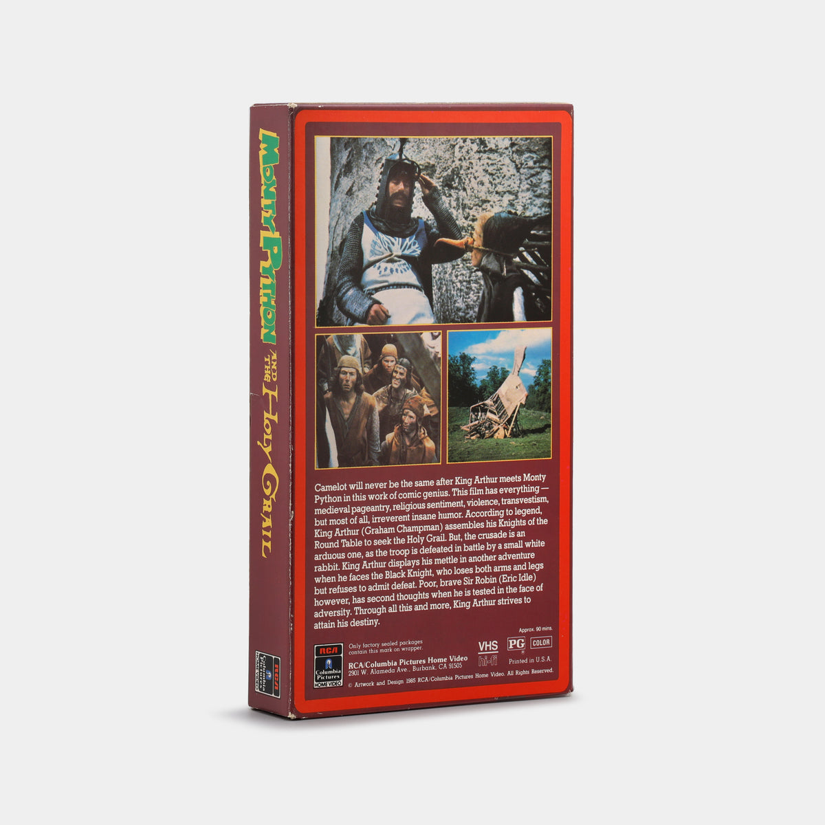 Monty Python and the Holy Grail VHS Tape