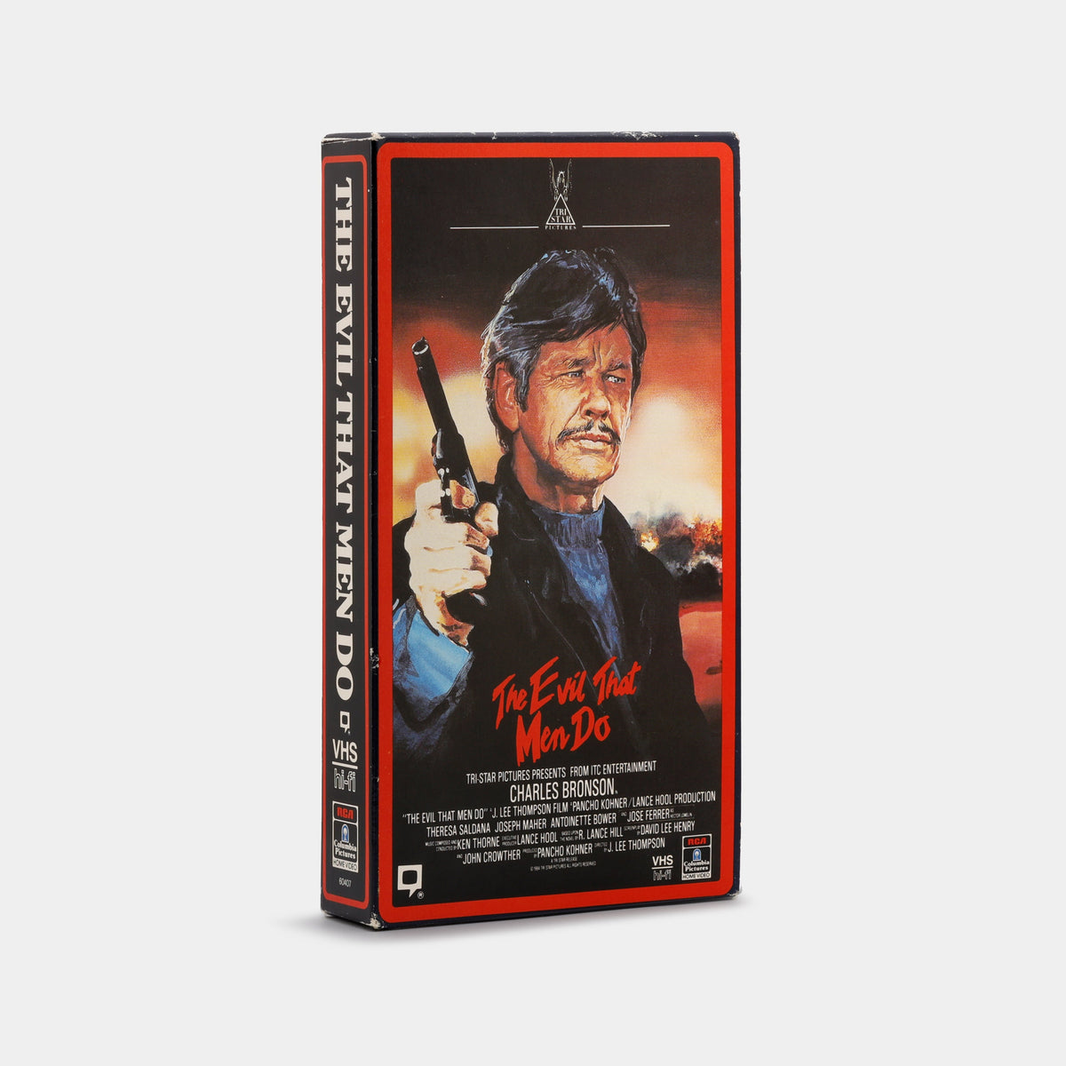 The Evil That Men Do VHS Tape
