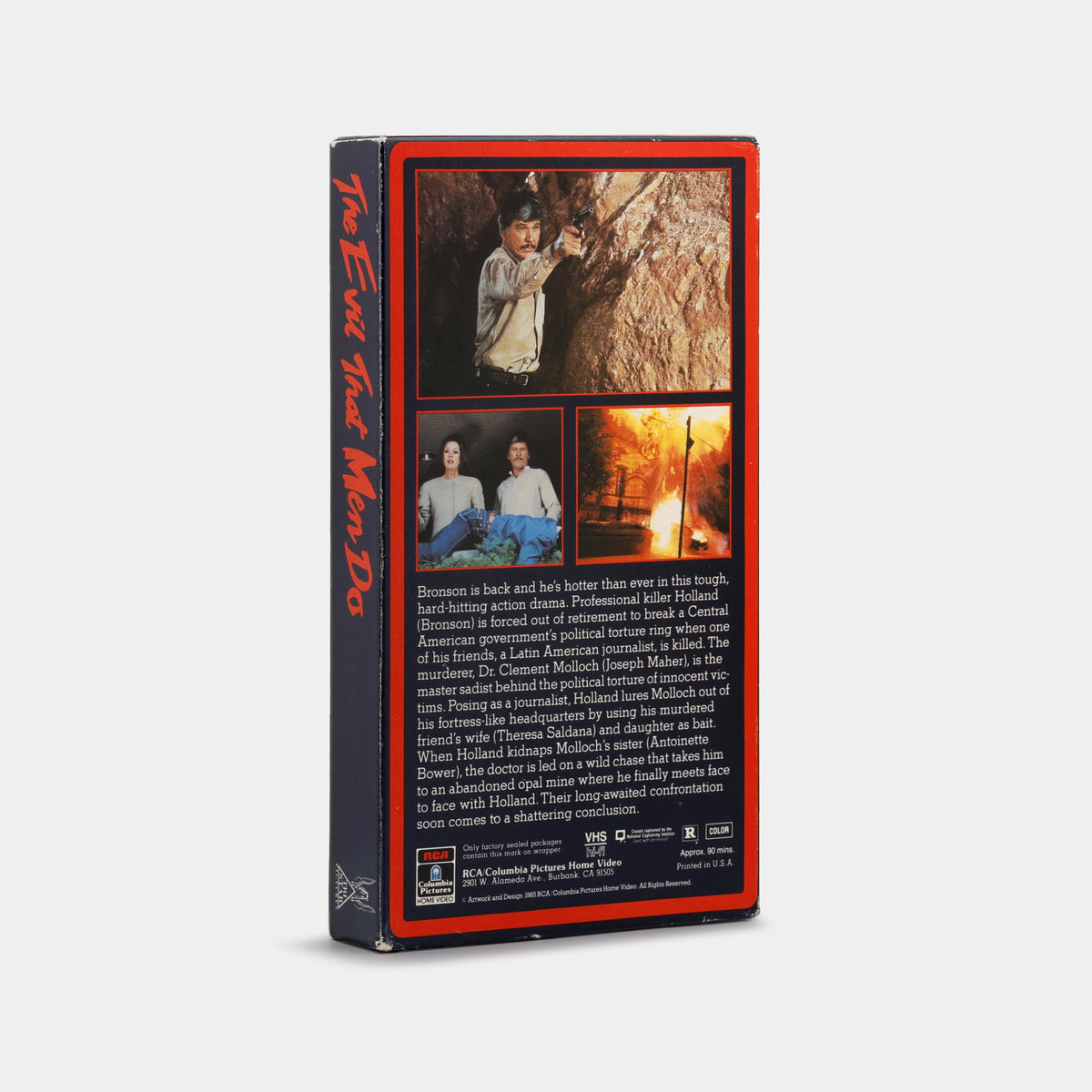 The Evil That Men Do VHS Tape