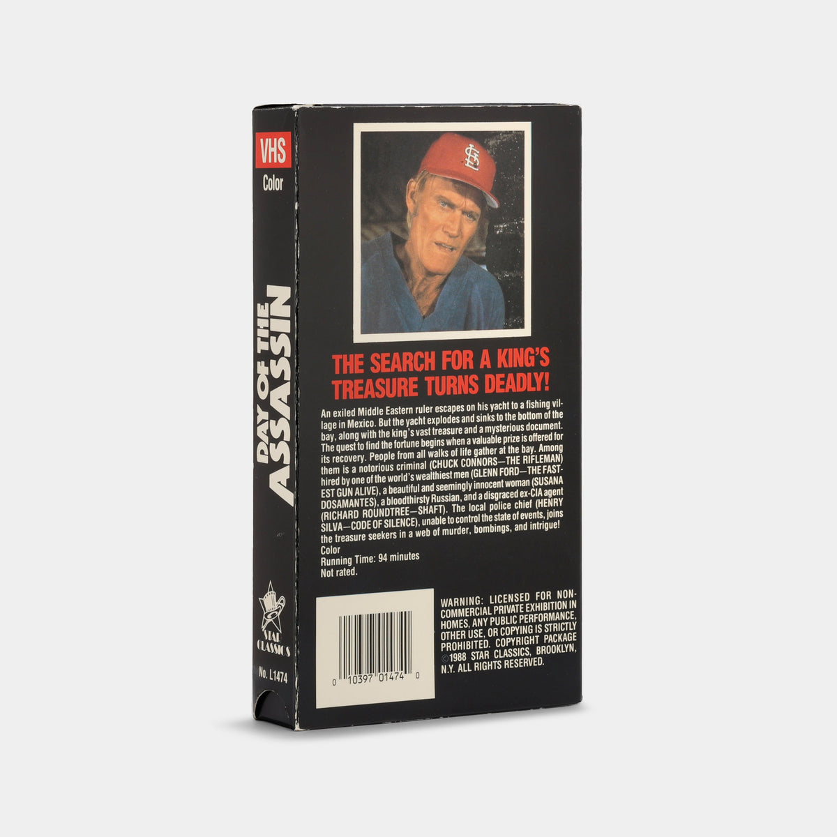 Day of the Assassin VHS Tape