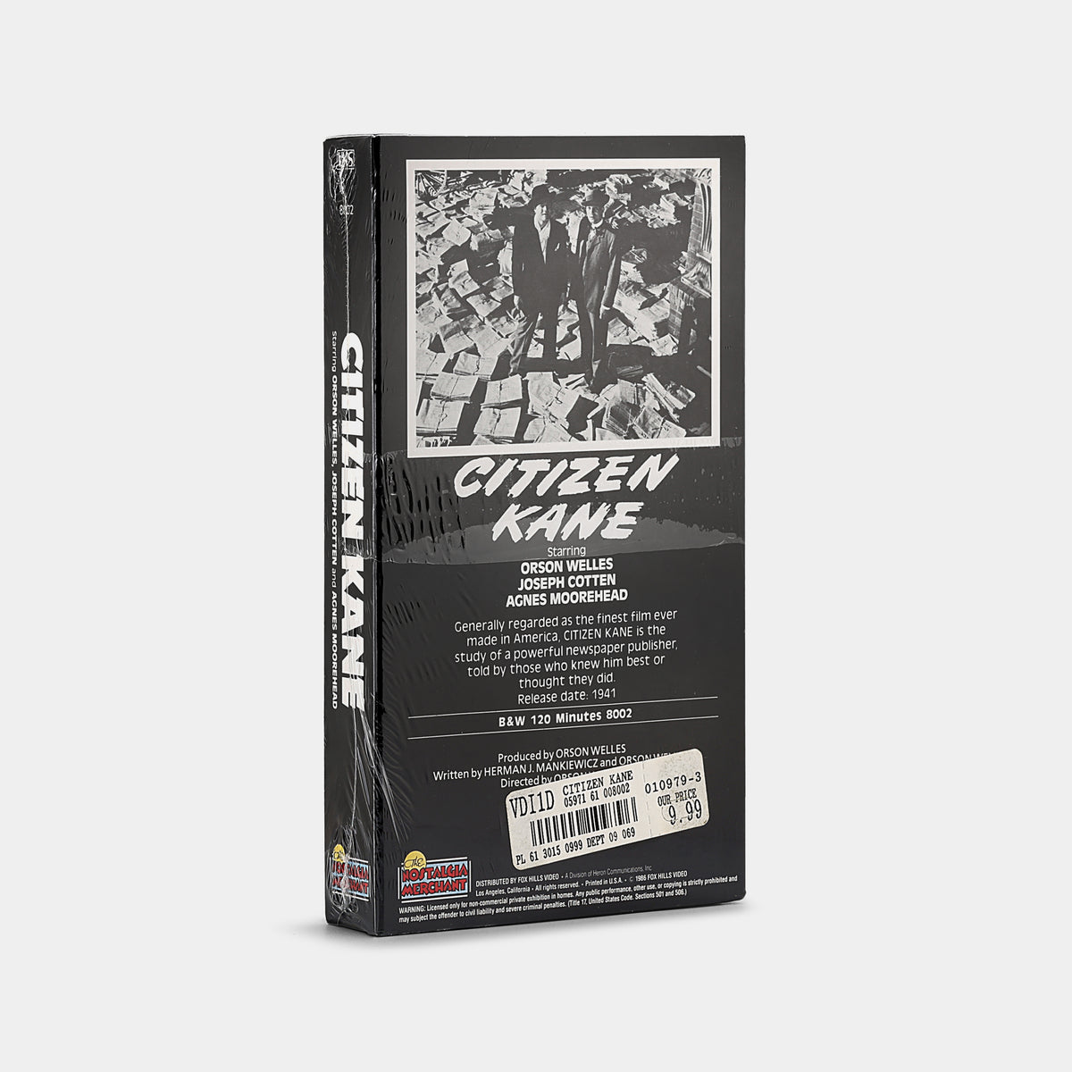 Citizen Kane (Sealed) VHS Tape