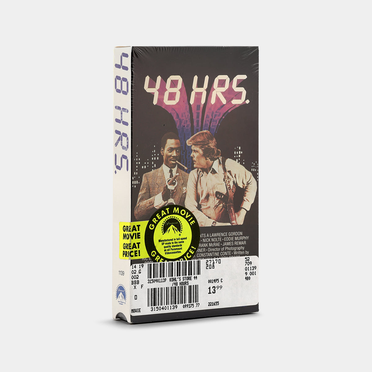 48 Hrs. (Sealed) VHS Tape
