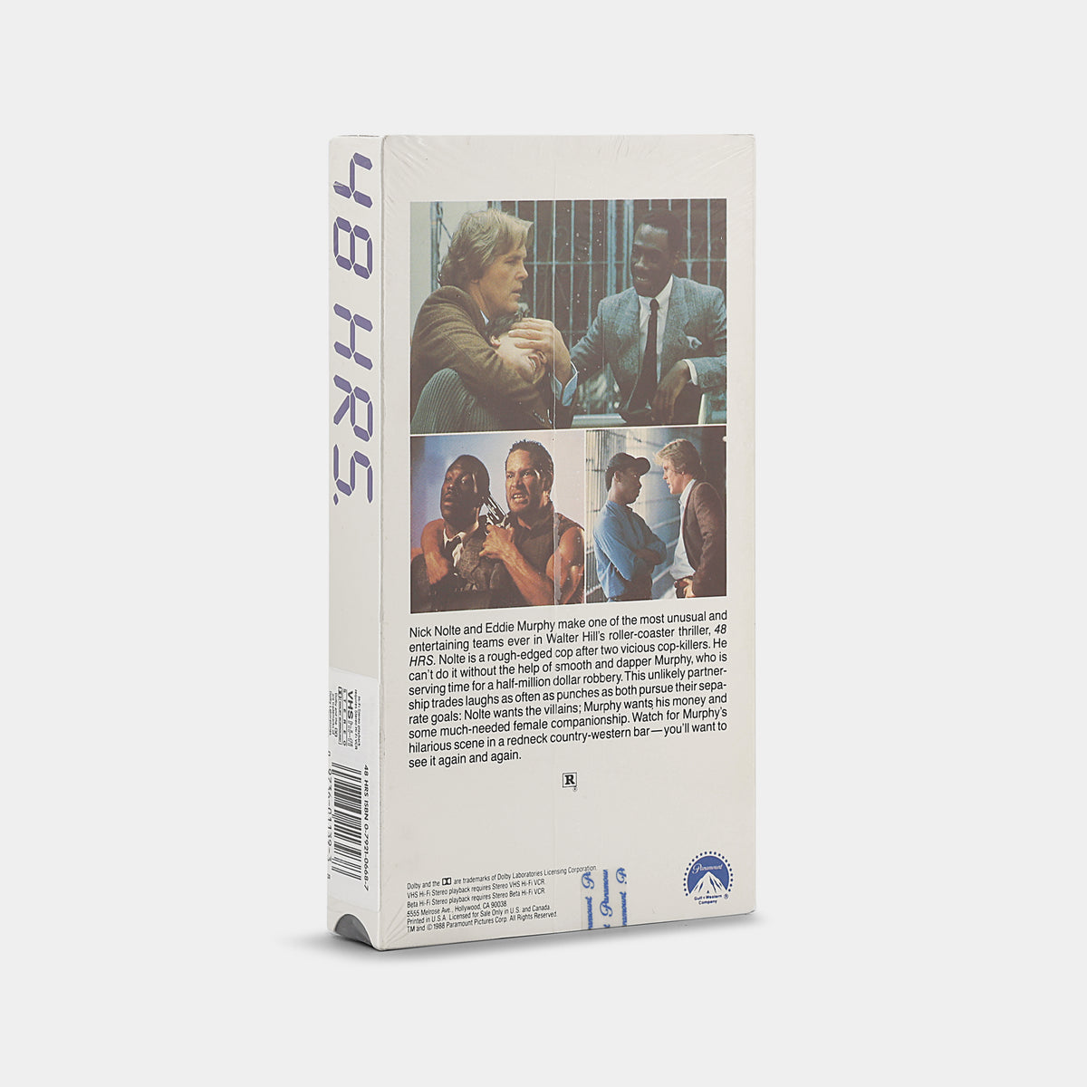 48 Hrs. (Sealed) VHS Tape