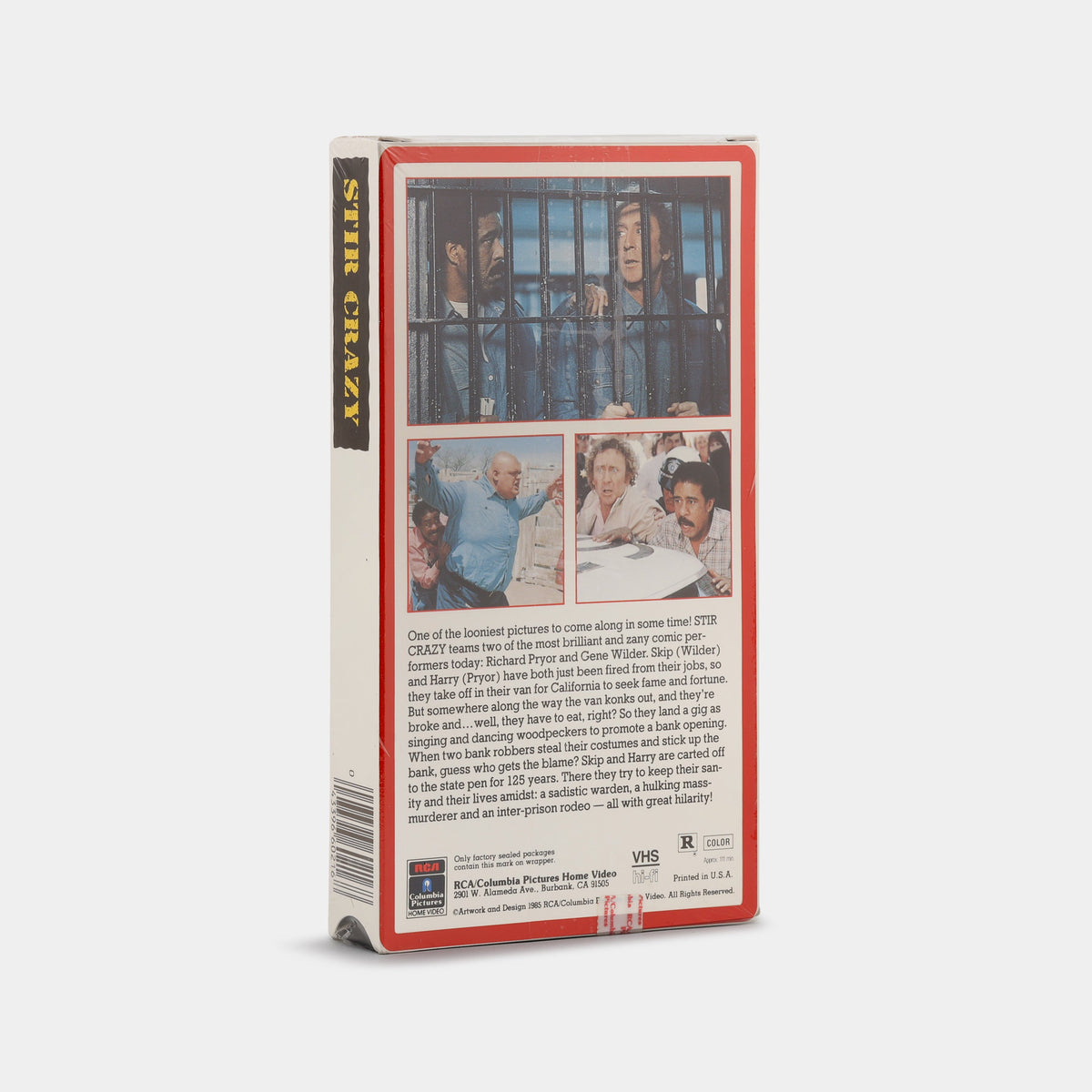 Stir Crazy (Sealed) VHS Tape