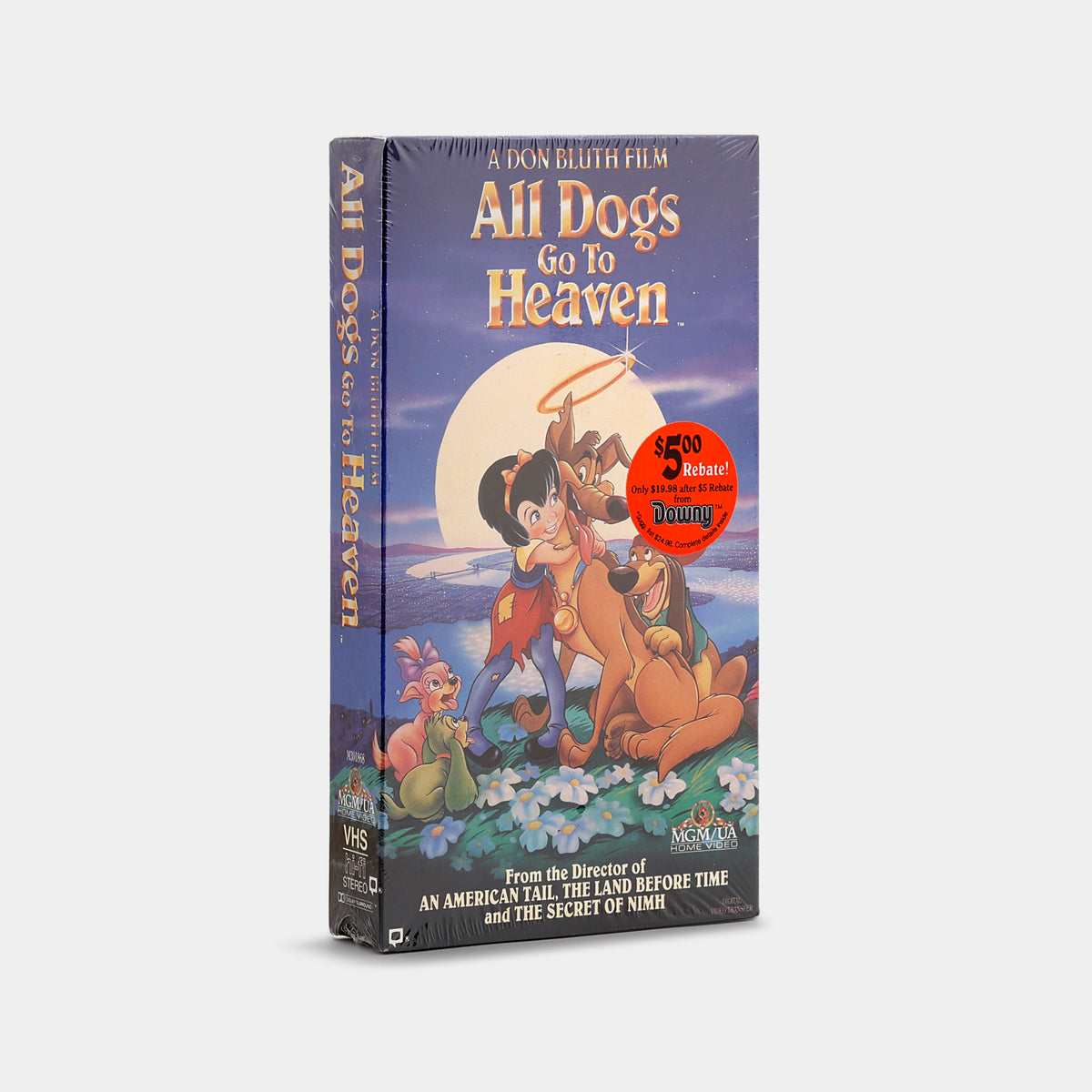 All Dogs Go to Heaven (Sealed) VHS Tape